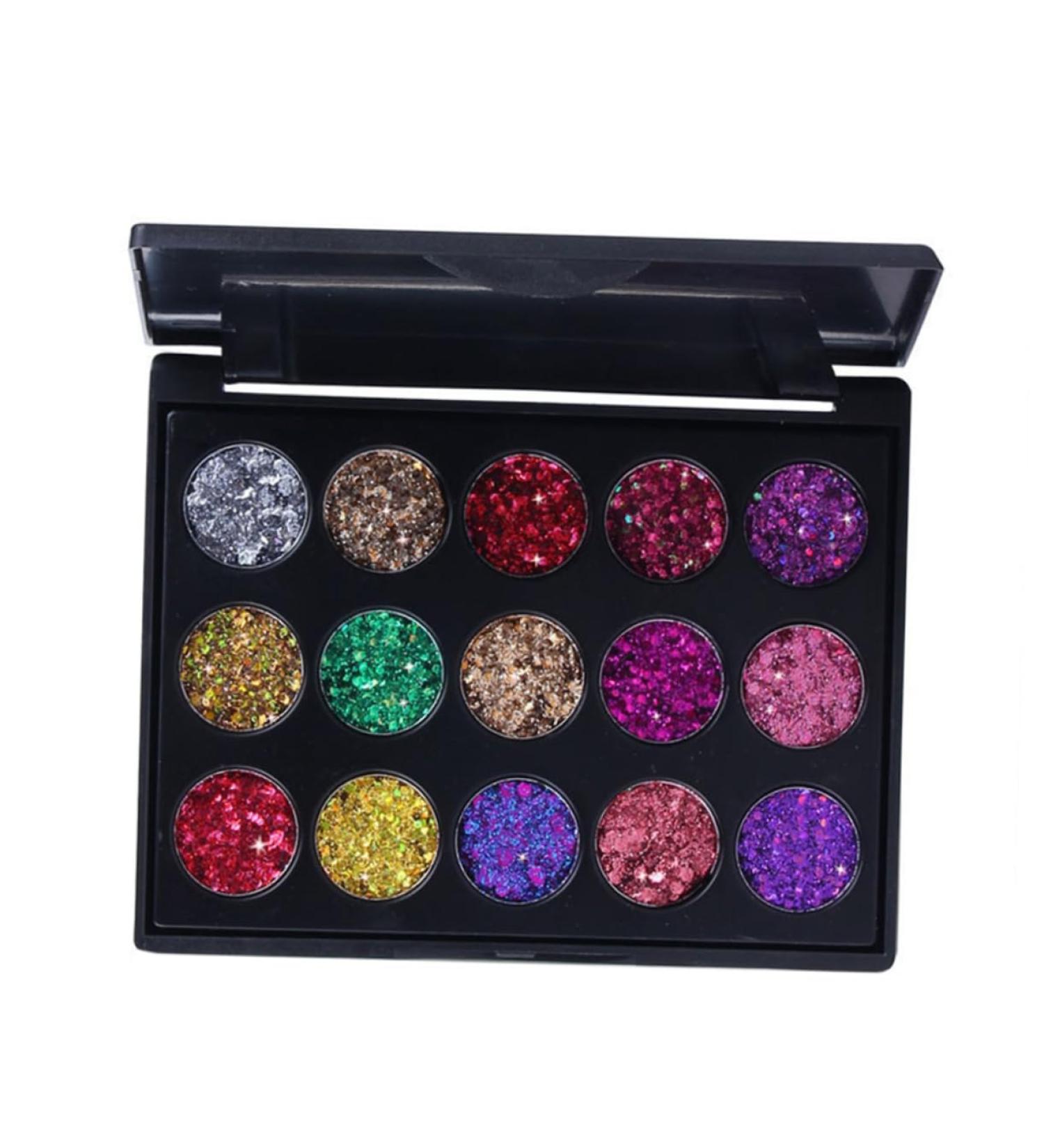 Angoily 15 Matte Cosmetic Makeup Pallet Colors Pearly Lustre Eye Shadow Combination - Buy Online on SooperMarket.com