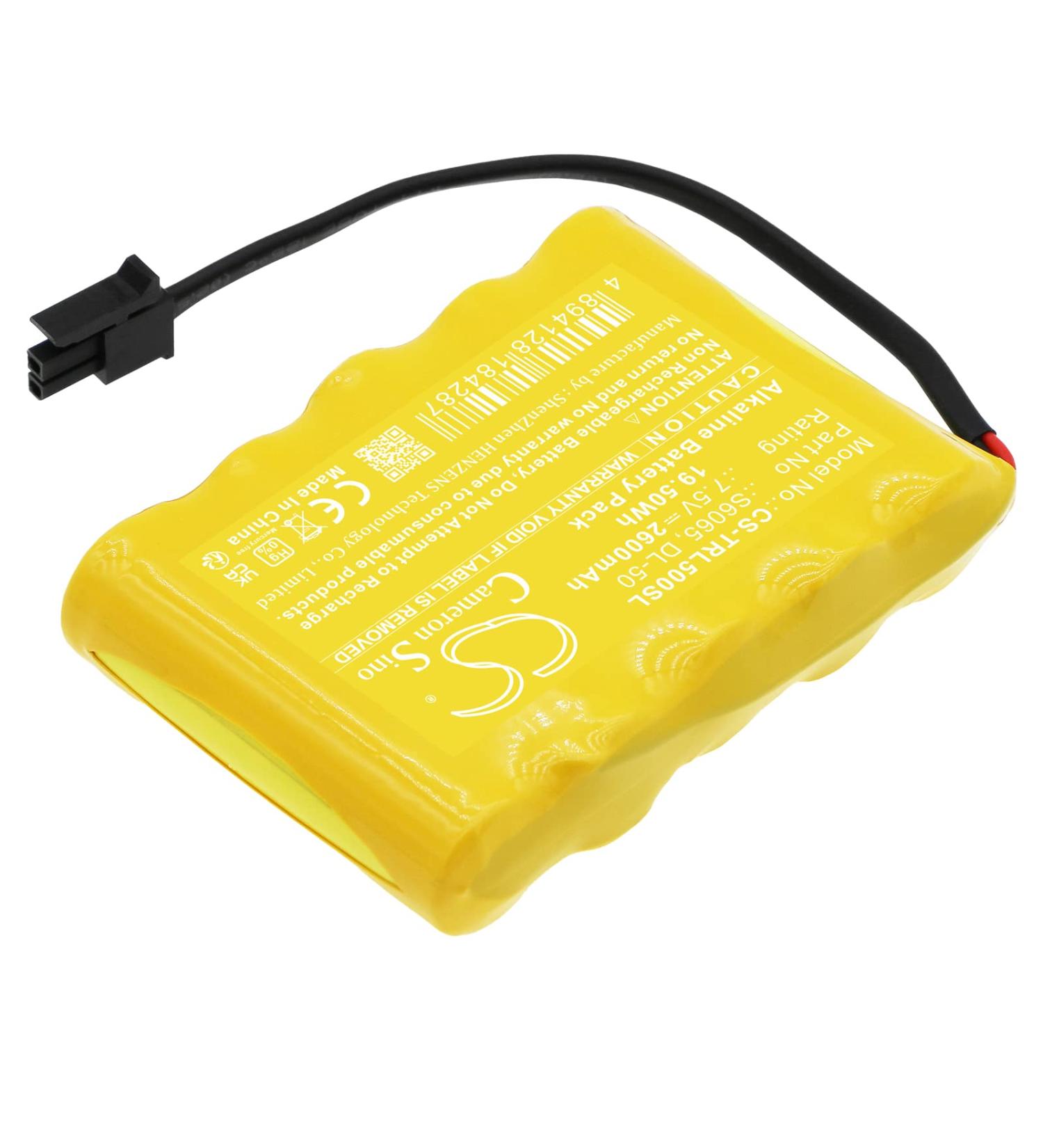 SPANN Battery Replacement for Trilogy DL2700CR DL3500DB DL4500DB - 7.5V Compatible Part No: DL-50 S6065 | International Shipping Available - Buy Online on SooperMarket.com