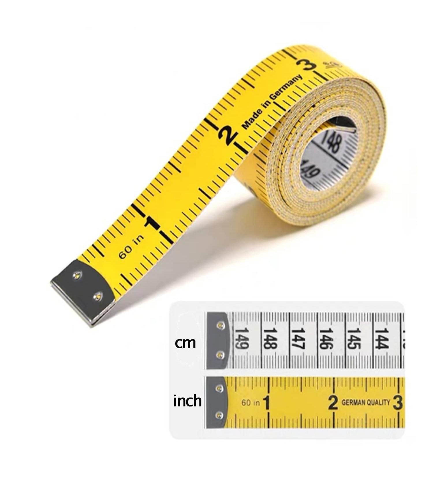 Soft Tape Measure Measuring Tape for Body Measurements Double Color Double Scale Tape Measure Body Measuring Tape Measurement Tape Measurement Sewing Tailor  60 Inch/ 150 cm Seamstress Measuring Tape 1Pcs - Buy Online on SooperMarket.com
