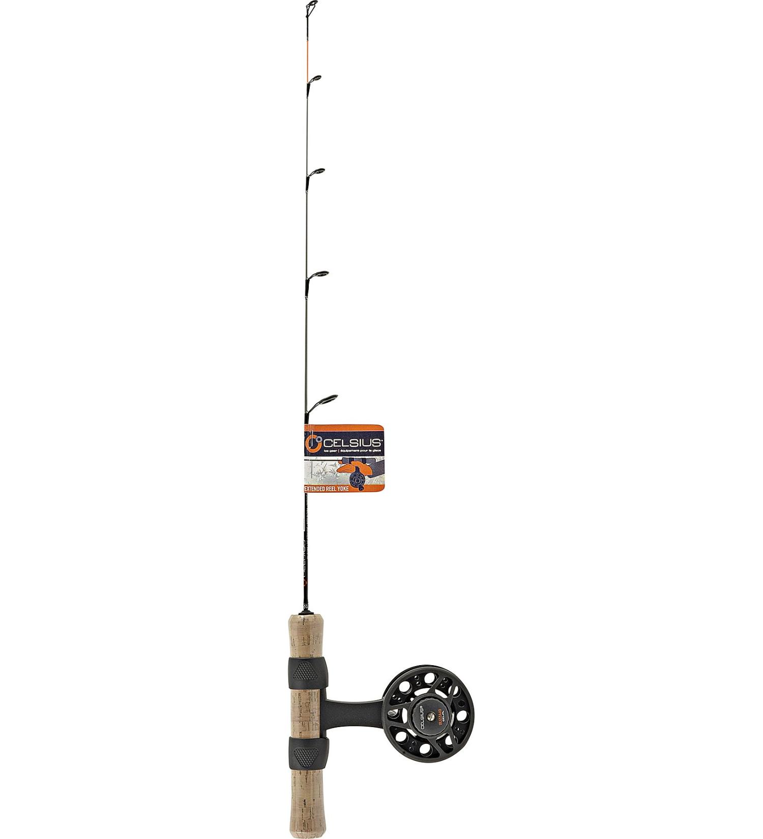 Celsius Ultralight Blizzard 24" Flat Line CEL-FLC24UL Rod/Reel Combo Cork Handle