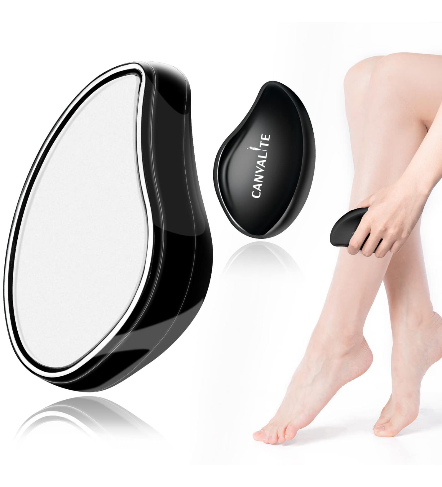 Canvalite Crystal Hair Remover - Nano Hair Remover for Painless Peeling | Fast & Simple Hair Removal for Women & Men (1 Piece) - Buy Online on SooperMarket.com