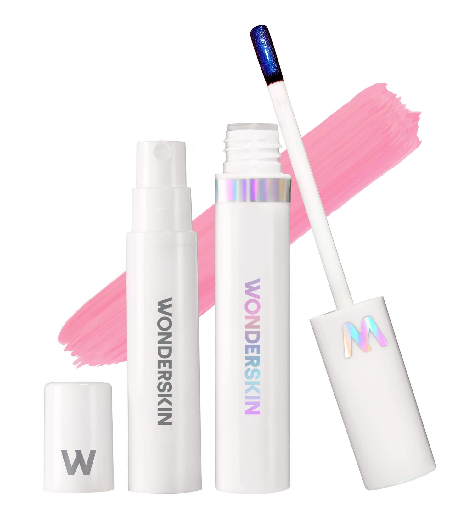 Wonderskin Wonder Blading Peel and Reveal Lip Stain Kit - Long Lasting, Transfer Proof, Waterproof Pink Natural Lip Stain - Beautiful Kit - Buy Online on SooperMarket.com