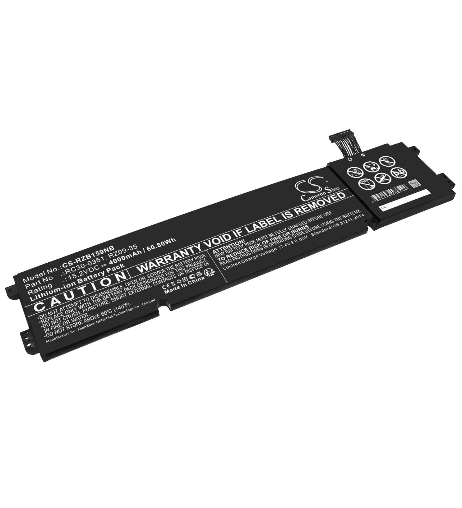 Battery Replacement for RZ09-0369x Blade 15 Base - High-Quality RC30-0351 RZ09-35 | International Shipping Available - Buy Online on SooperMarket.com