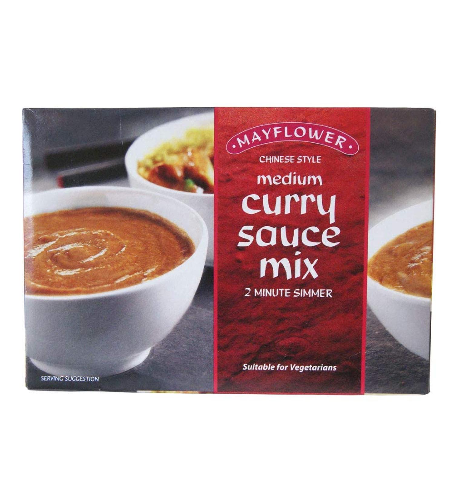 6 x Mayflower medium Chinese Curry Sauce Mix 255g Curry 255 g (Pack of 1)