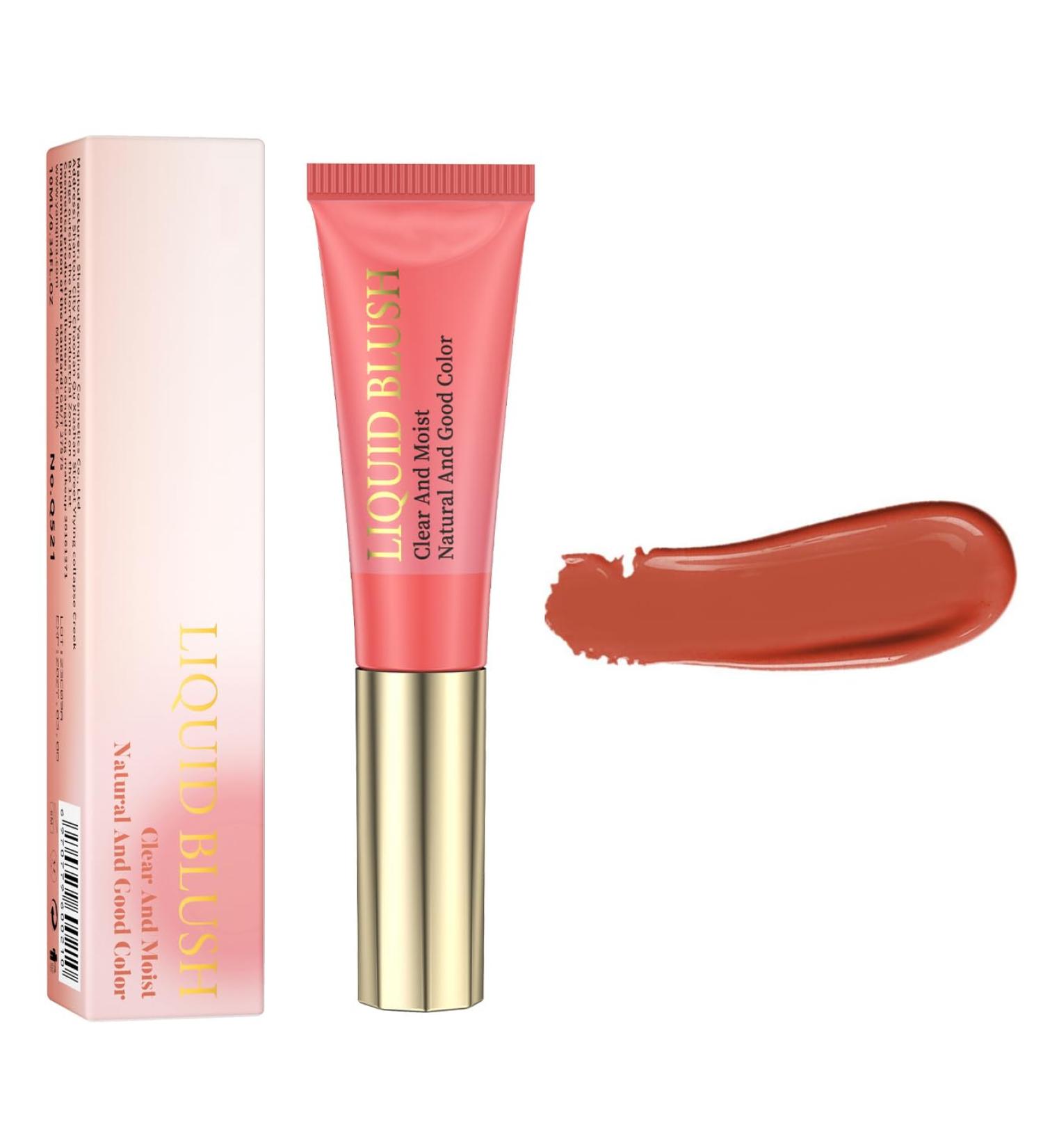 Lovelycat Pink Powder Powder Blusher Liquid Beauty Stick Shiny Velvet Texture Easy to Mix Soft Powder Powder Blusher Makeup Lasting Soft Natural Dew Durable (05# One Size) 05# 1 g (Pack of 1) - Buy Online on SooperMarket.com
