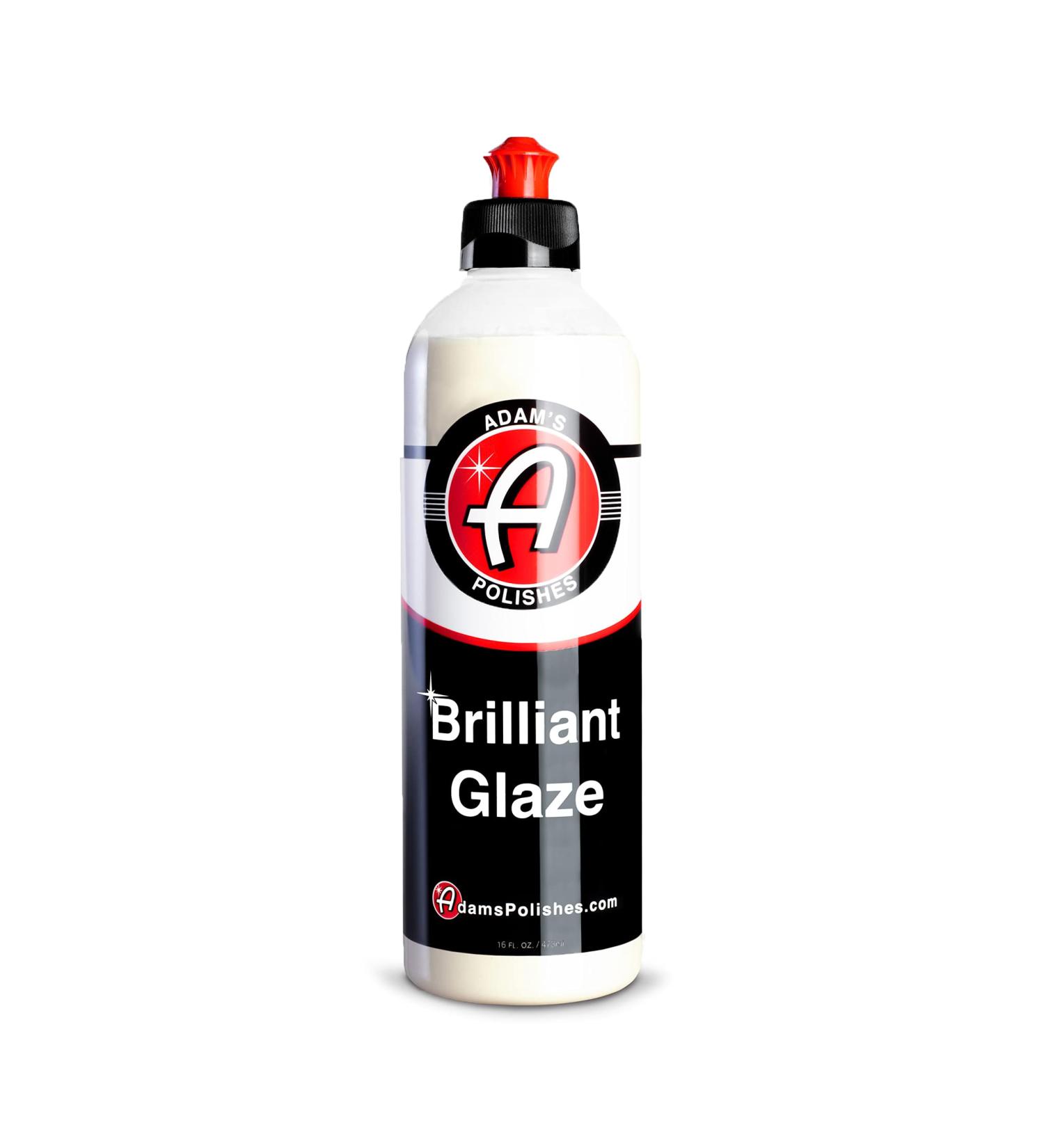 Adam's Brilliant Glaze 16oz - Deep Wet Shine - Easy On/Off - 1 Pound - Buy Online on SooperMarket.com