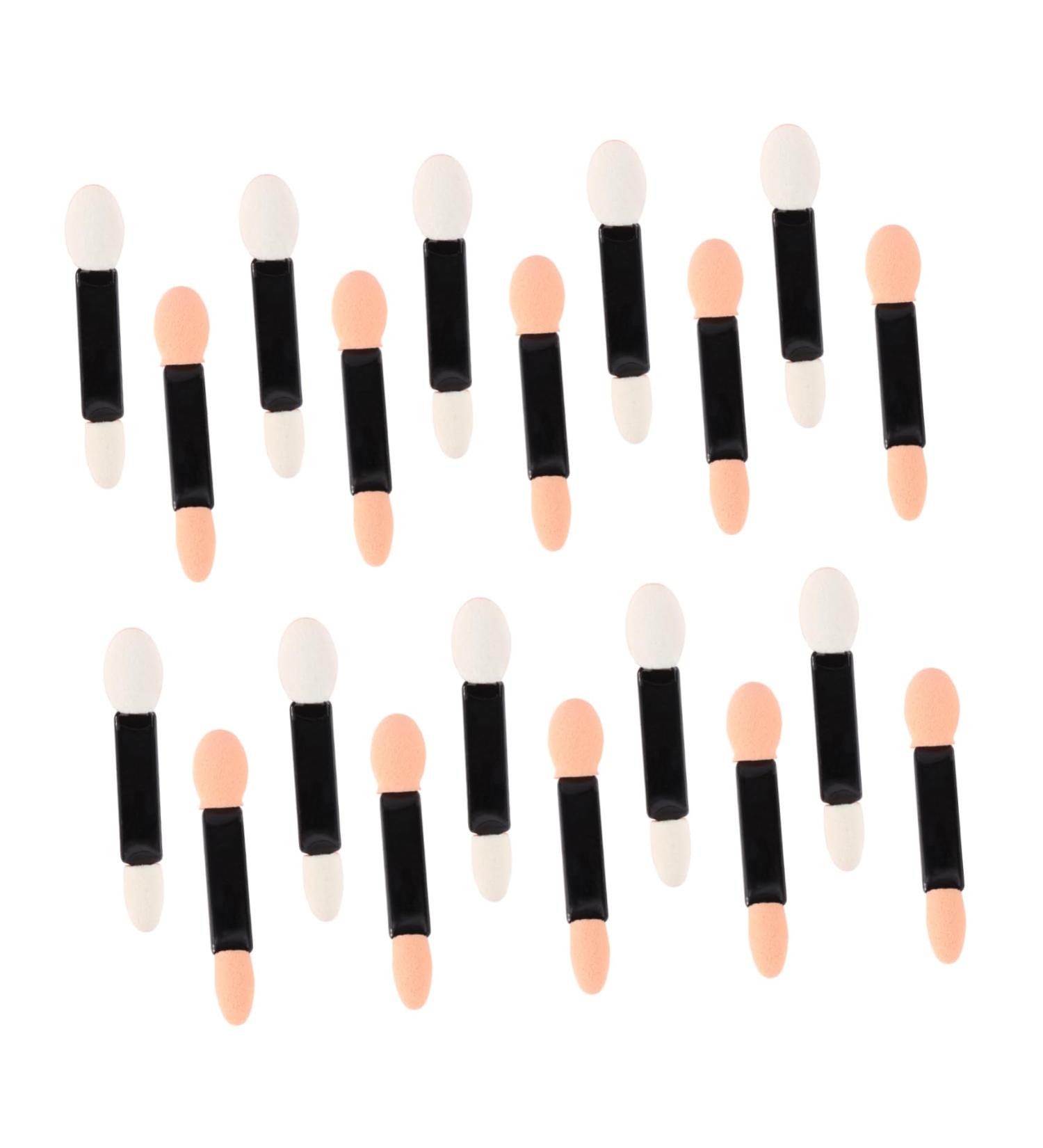 Beavorty 20pcs Makeup Professional Double- End Eyeshadow Makeup Eyeshadow Brush Set Miss M As Shown - Buy Online on SooperMarket.com