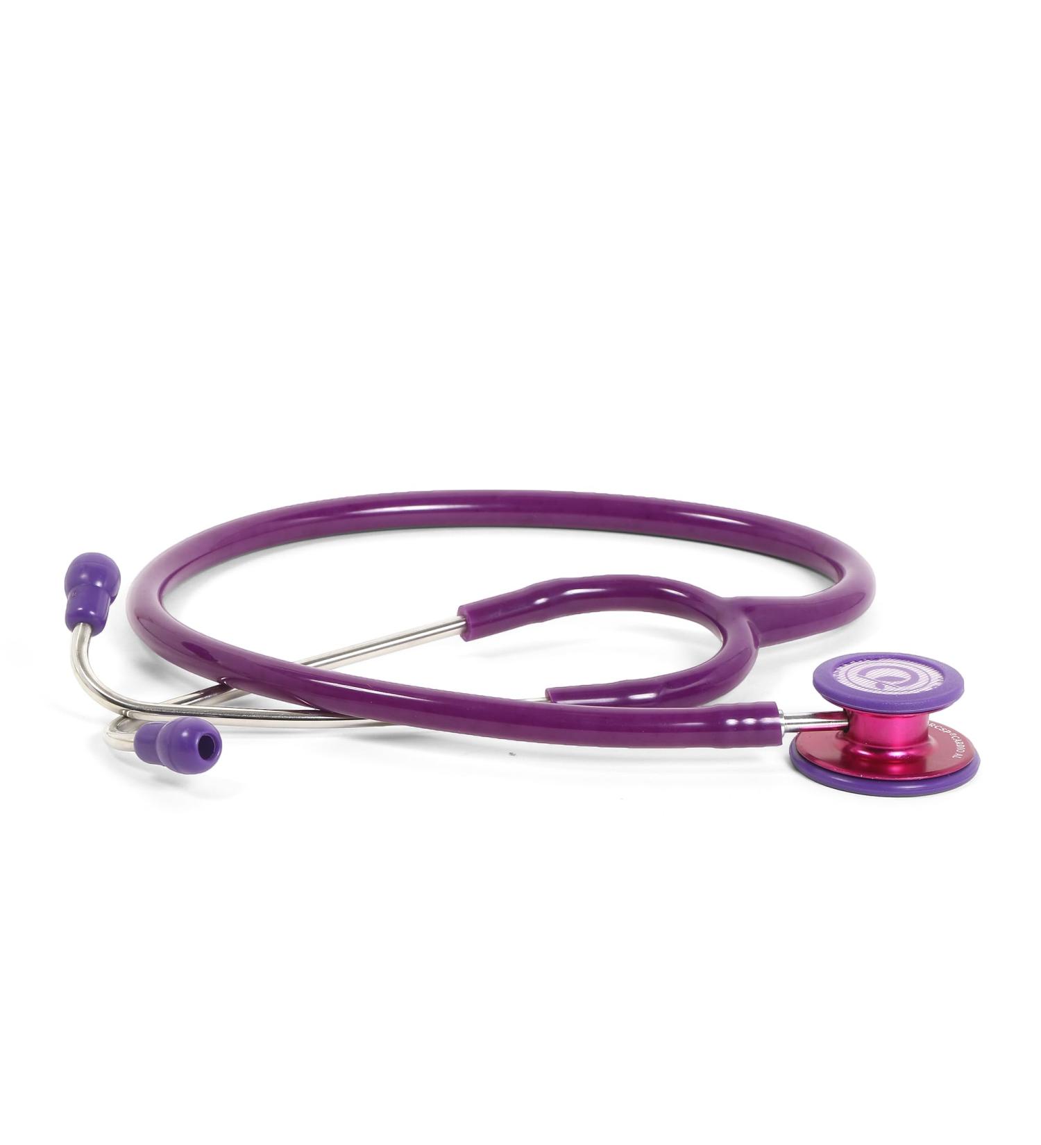 Dual Head Stethoscope for Doctors & Nurses - High Acoustic Sensitivity Durable & Comfortable - Lightweight Medical Tool (Purple - Buy Online on SooperMarket.com