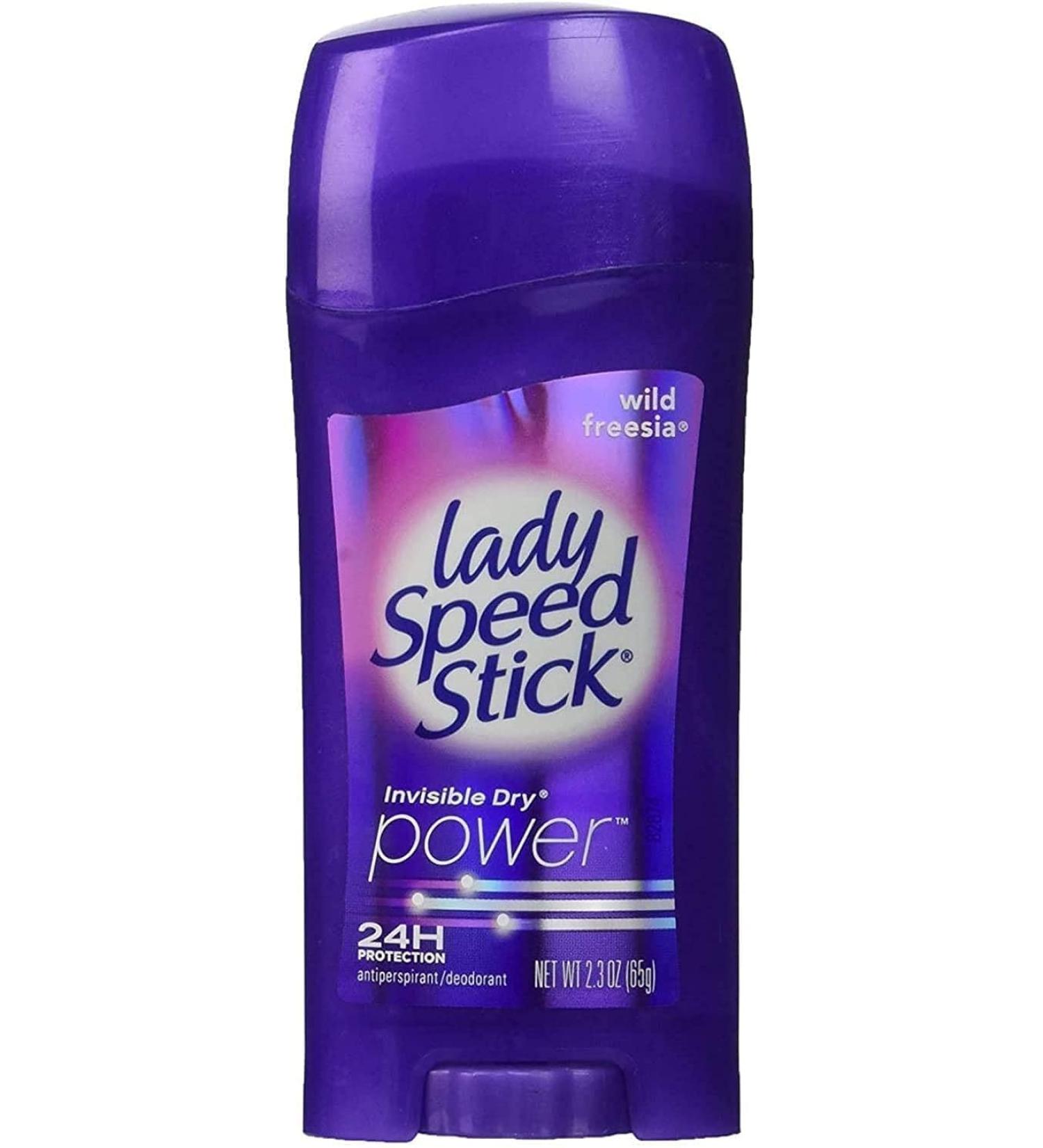 Buy Lady Speed Stick Antiperspirant Deodorant Invisible Dry Wild Freesia 2.30 oz - Best International Shipping - Buy Online on SooperMarket.com