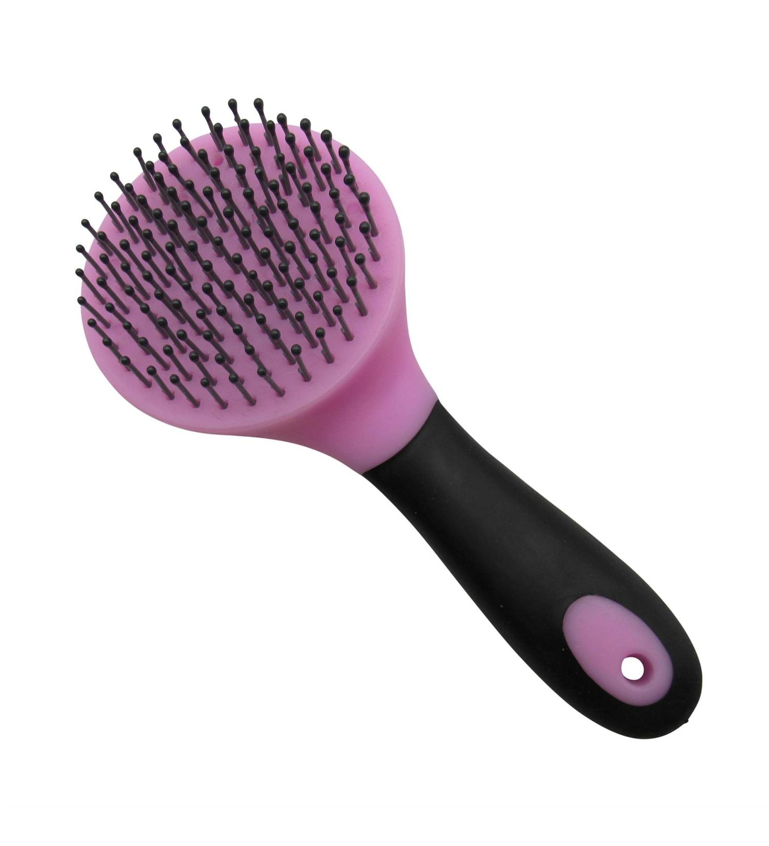 Secure Fix Direct Horse Mane and Tail Detangling Brush Pink (Pony Grooming Equine Equestrian) - Buy Online on SooperMarket.com