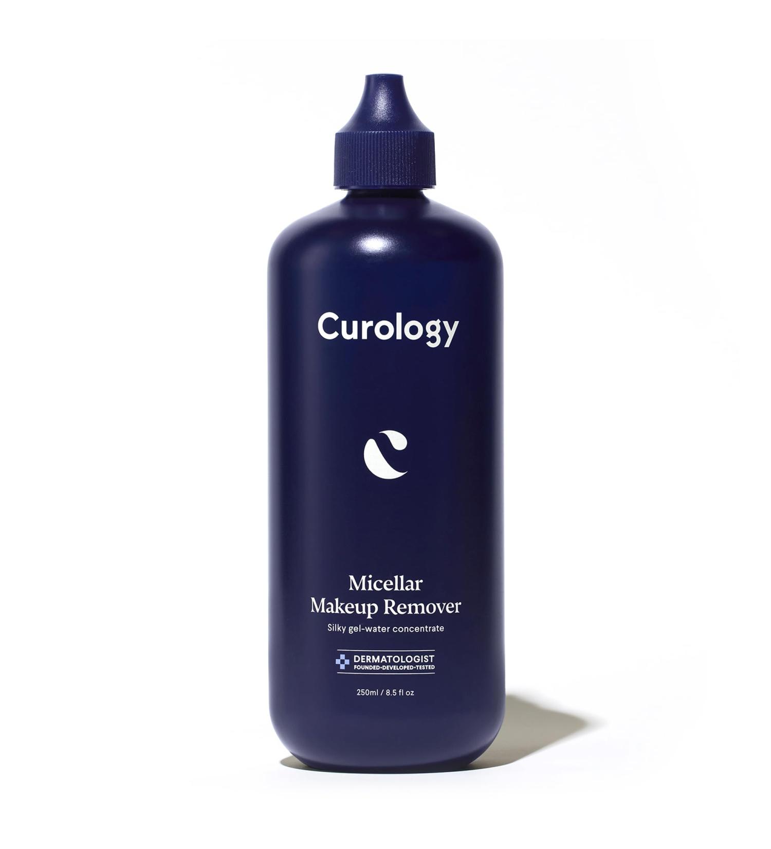 Buy Curology Micellar Water Makeup Remover - Waterproof Cleansing Water for Face & Eyes Gentle & Hydrating 8.5 fl oz - International Shipping - Buy Online on SooperMarket.com