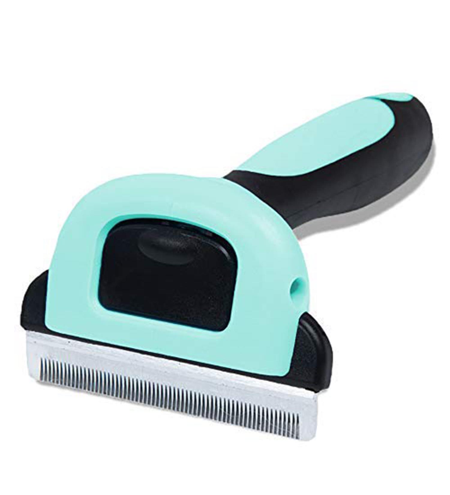 SunGrow Deshedding Brush for Short-Haired Pets - 2.5 Stainless Steel Blade Comb for Dogs, Cats, Puppies, Kittens, and Small Animals - Grooming Tool for Shedding Control - Buy Online on SooperMarket.com