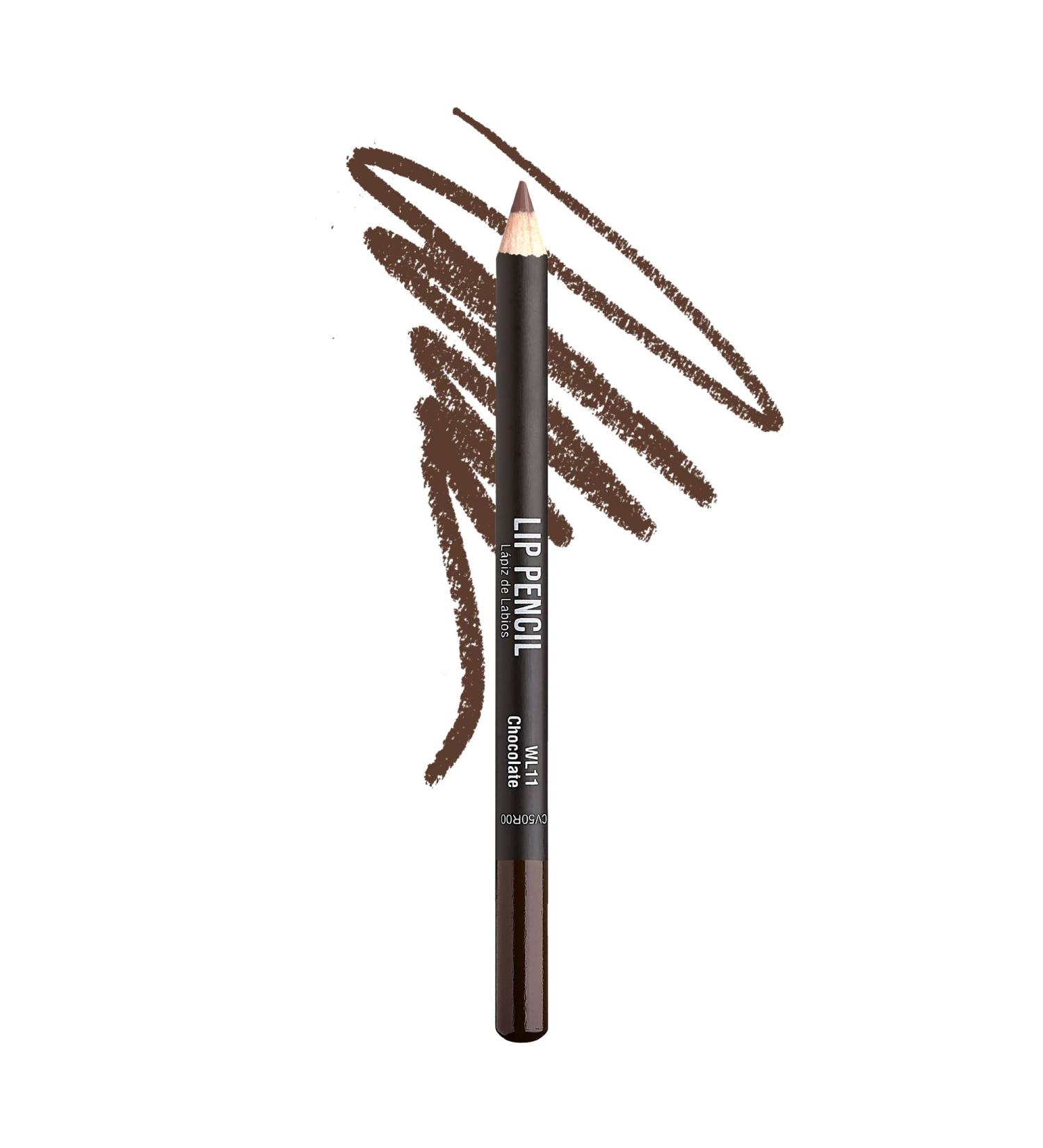kiss new york Professional Slim Lip Pencil - Creamy Soft Lip Liner in Chocolate - Buy Online on SooperMarket.com