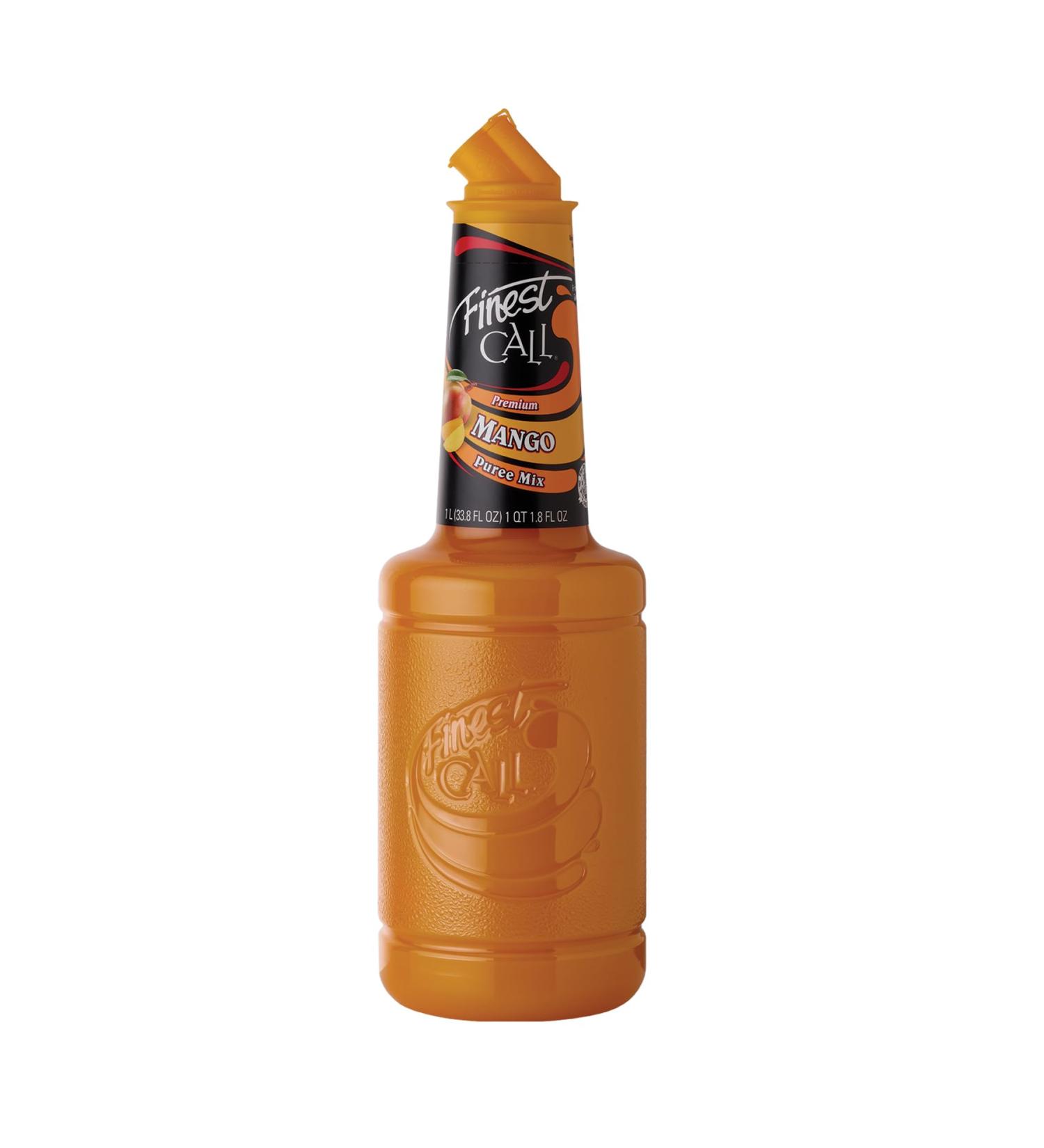 Finest Call Mango Puree 1 Litre - Premium Fruit Puree for Cocktails, Cooking & Baking - Buy Online on SooperMarket.com