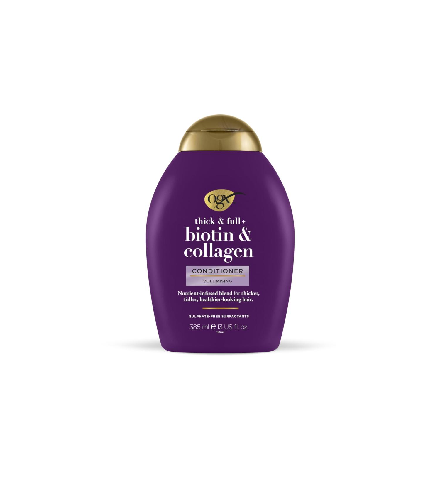 OGX Biotin & Collagen Hair Thickening Conditioner 385ml - Pack of 1 - Buy Online on SooperMarket.com