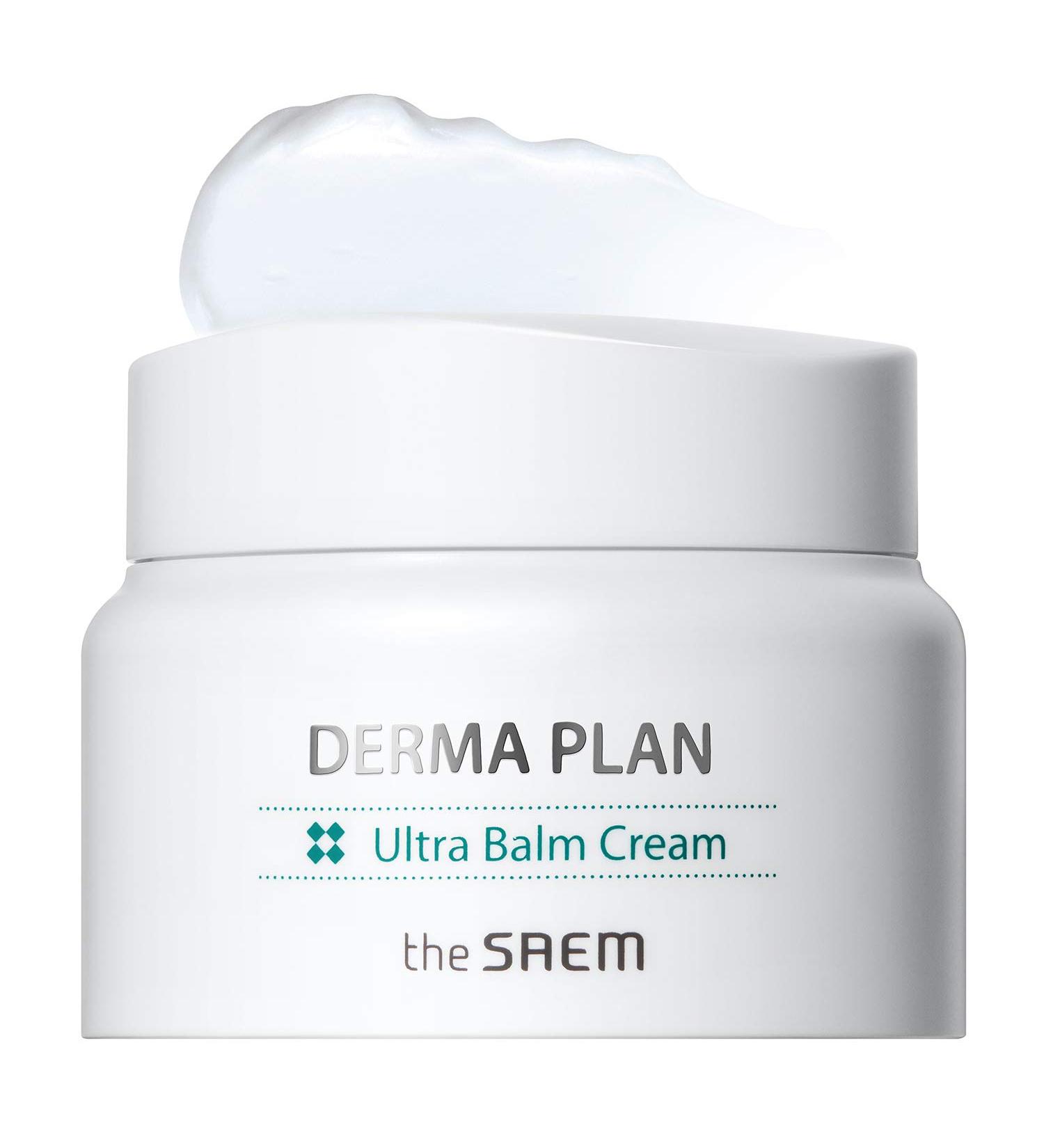 SAEM Derma Plan Ultra Balm Cream 60ml | Ceramide & Shea Butter Hydrating Facial Cream | Vegan & Hypoallergenic Skin Care - Buy Online on SooperMarket.com