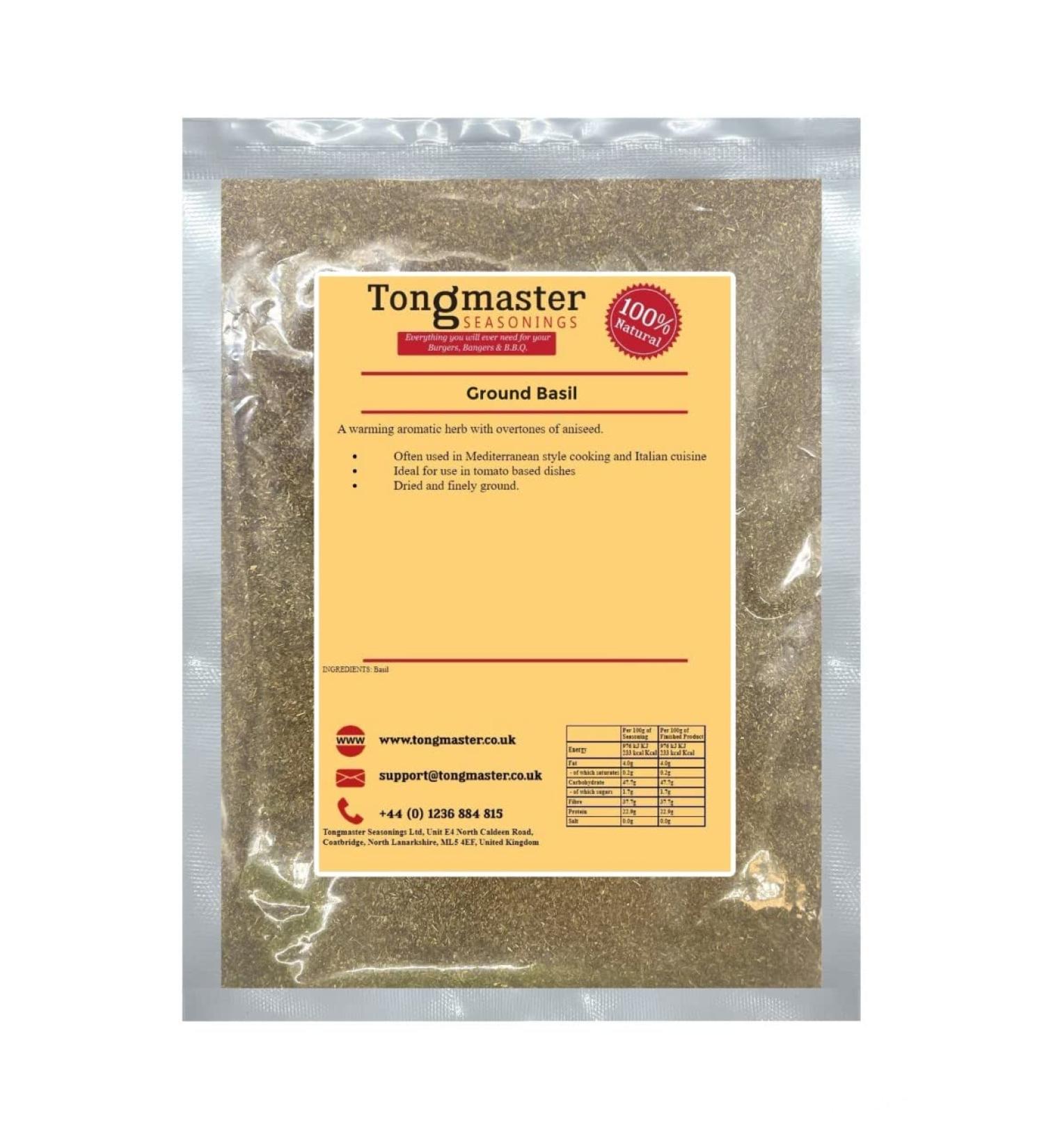 Ground Basil Powder Herb - 50g