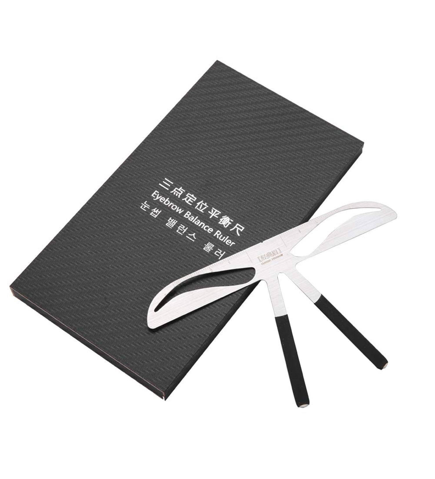 Gold Ratio Eyebrow Ruler Stencil for Professional Permanent Makeup - DIY Tool for Perfect Eyebrow Shape - 8 Types available - Buy Online on SooperMarket.com