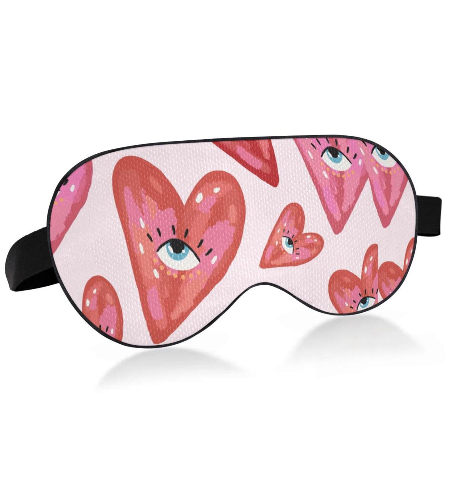 Adjustable Light Blocking Eye Mask for Deep Sleep | Breathable & Comfortable | Ideal for Travel, Yoga, Meditation | Men & Women - Buy Online on SooperMarket.com