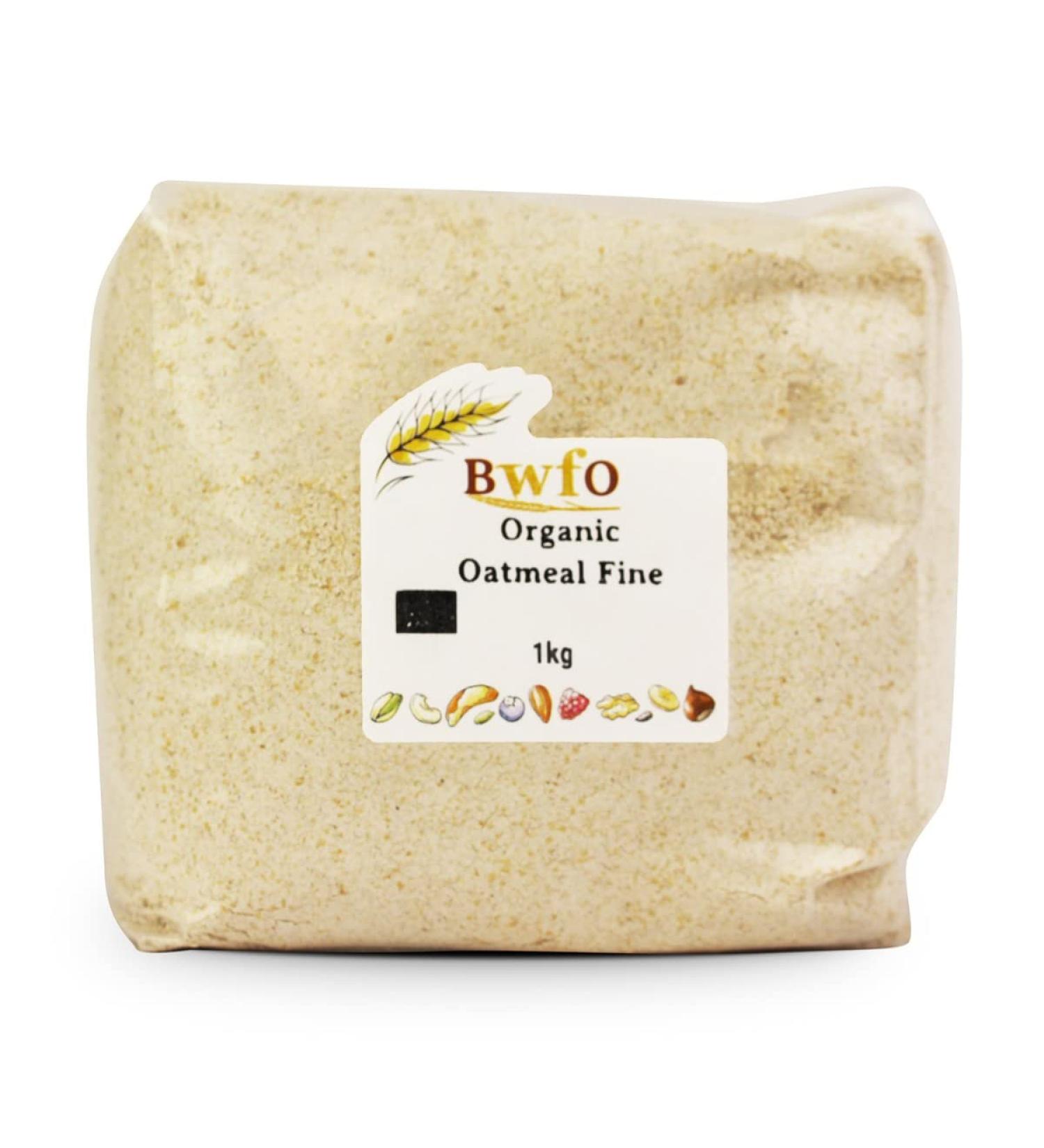 Organic Oatmeal Fine 1kg (BWFO)