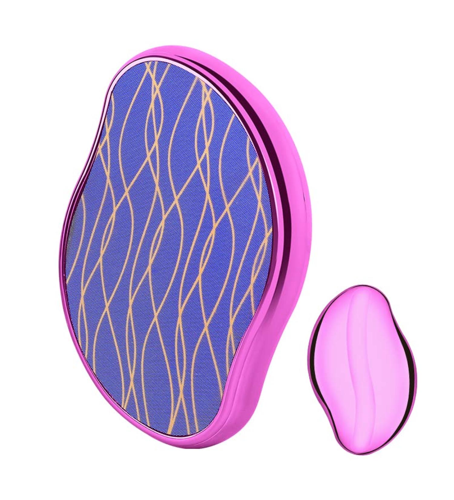Crystal Hair Eraser Painless Hair Removal Tool Magic Nano Crystal Hair Eraser Painless Hair Remover for Men & Women Physical Epilator Apply to Any Part of Body Fast & Easy Hair Removal (Rose) - Buy Online on SooperMarket.com
