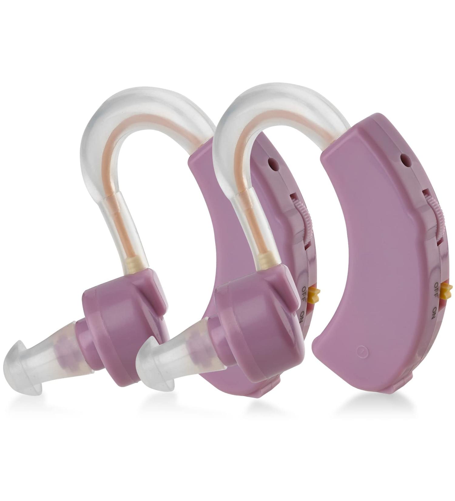 Set of 2 Small Noise-Reducing Digital Devices for Adults, Seniors & Women - Purple - Buy Online on SooperMarket.com