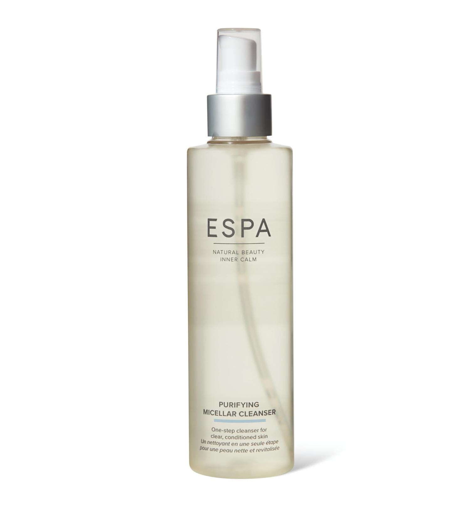 ESPA Purifying Micellar Cleanser 200ml | Gentle Non-Rinse Cleanser for All Skin Types | International Shipping Available - Buy Online on SooperMarket.com