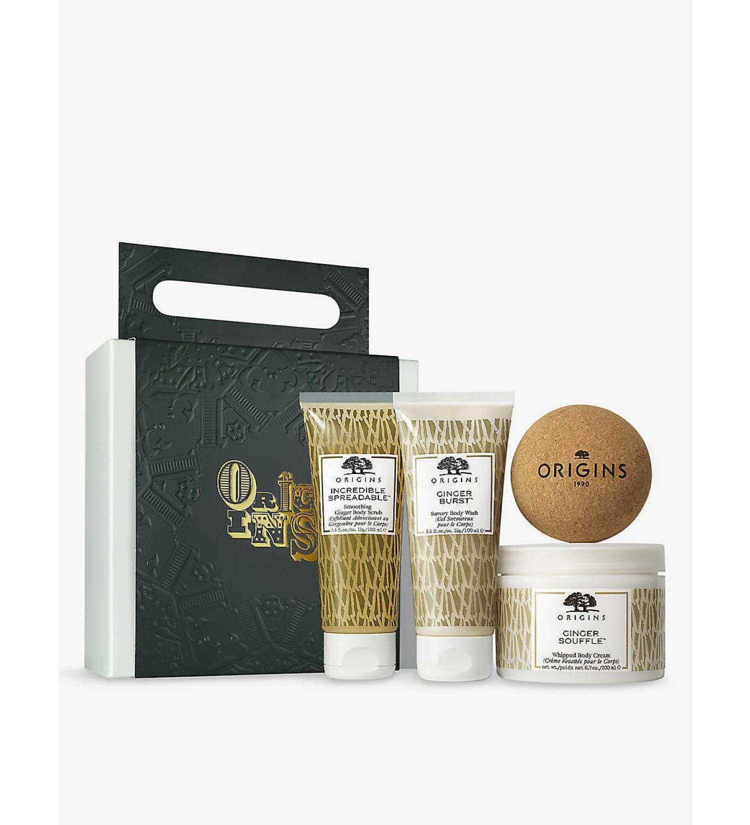 Origins Ginger Gift Set: Body Cream, Body Wash, Body Scrub - Buy Online on SooperMarket.com