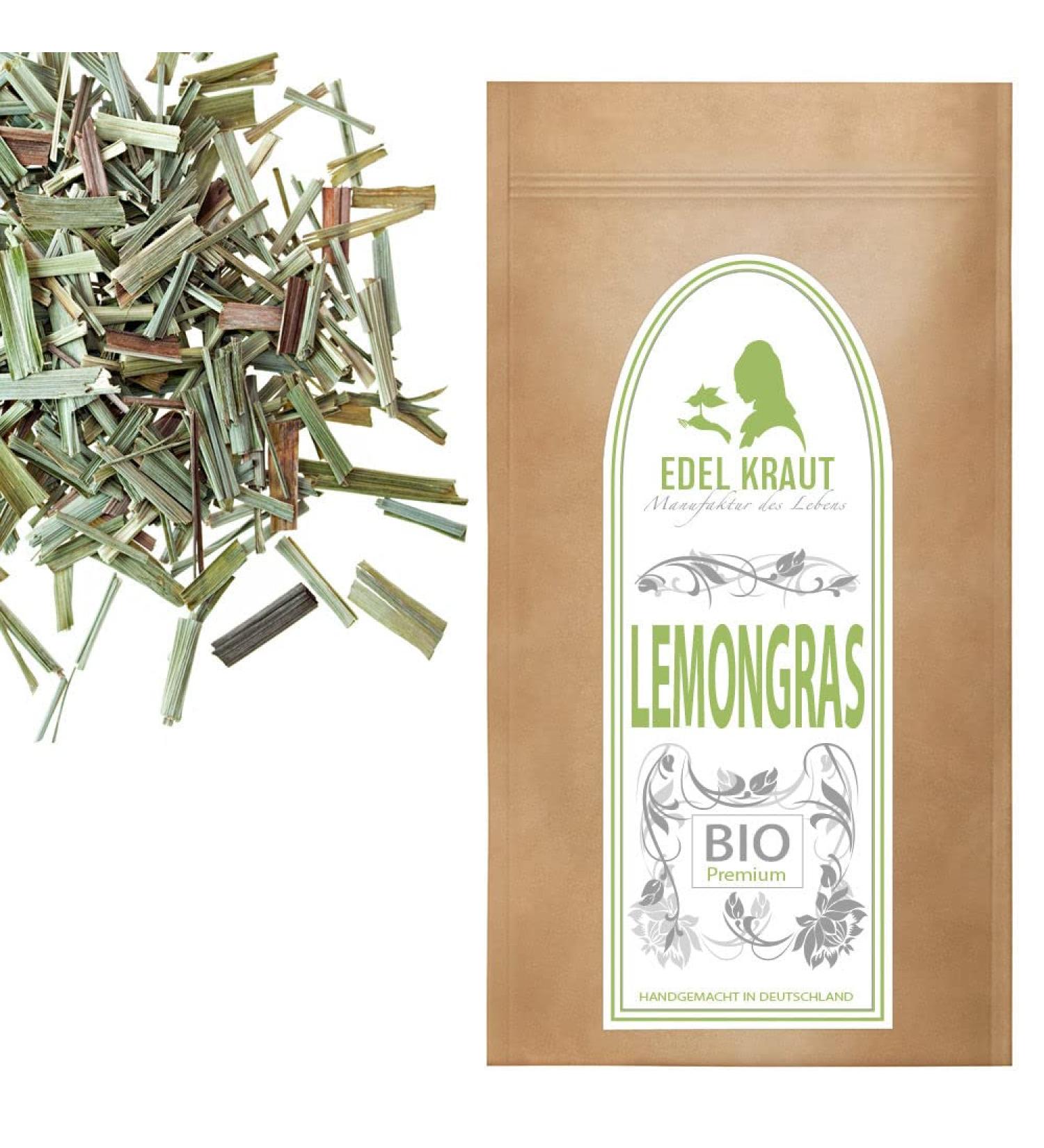 Organic Lemongrass Tea 100g - Premium Dried Tea Additive-Free - Noble Herb - Buy Online on SooperMarket.com