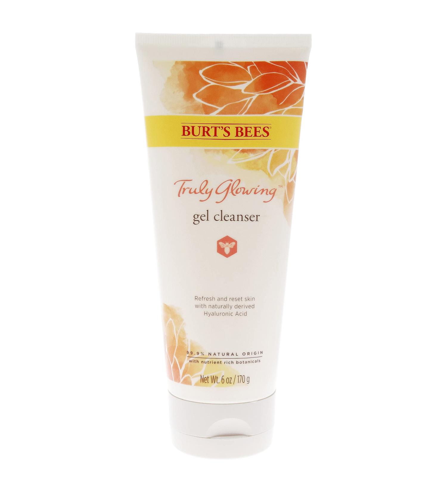 Burts Bees Truly Glowing Gel Cleanser Unisex 6 oz