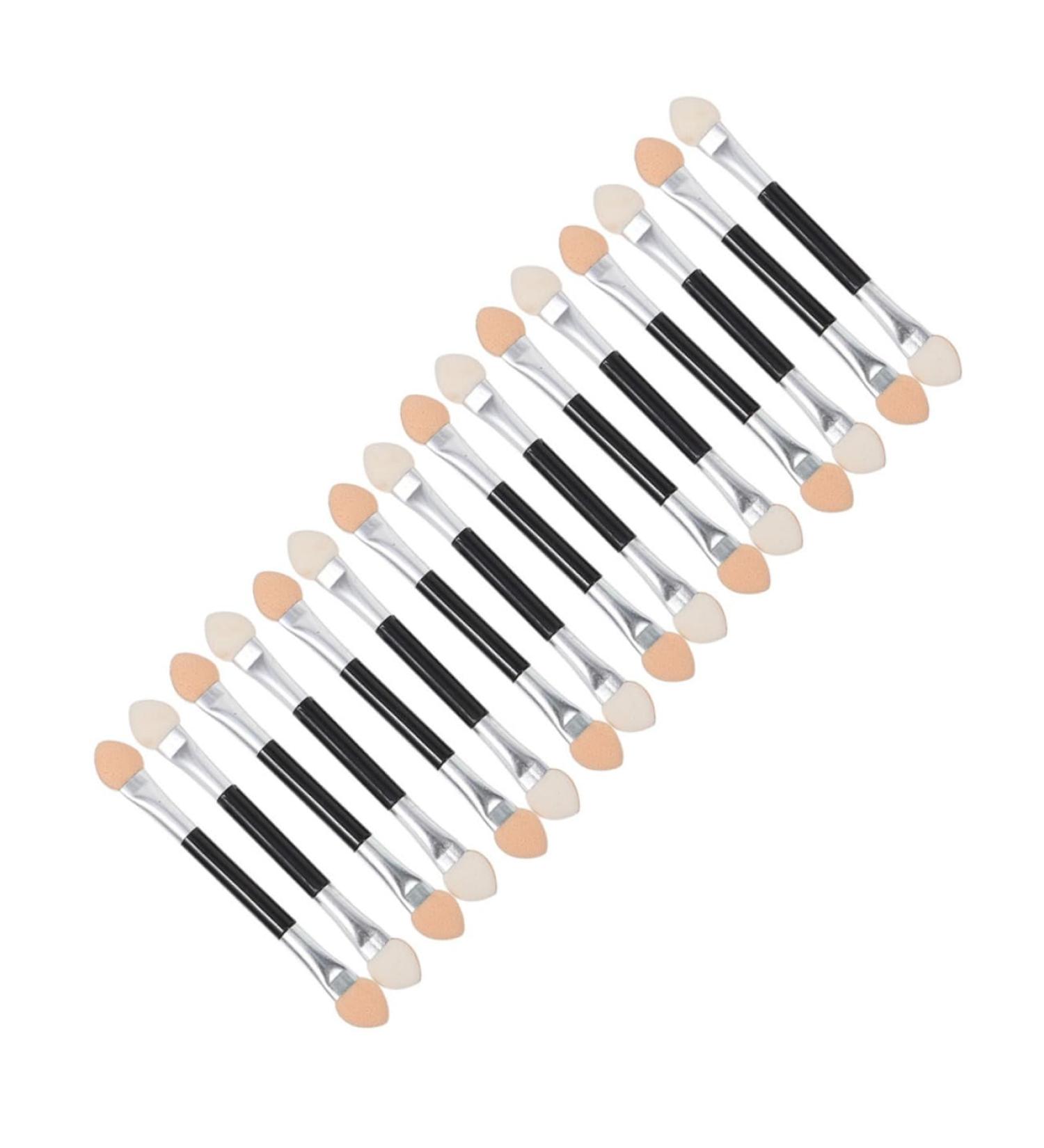 WOONEKY 30pcs Eye Shadow Stick Lipstick Applicator Sponge Eyeshadow Makeup Lip Gloss Make up Brush Aluminum - Buy Online on SooperMarket.com