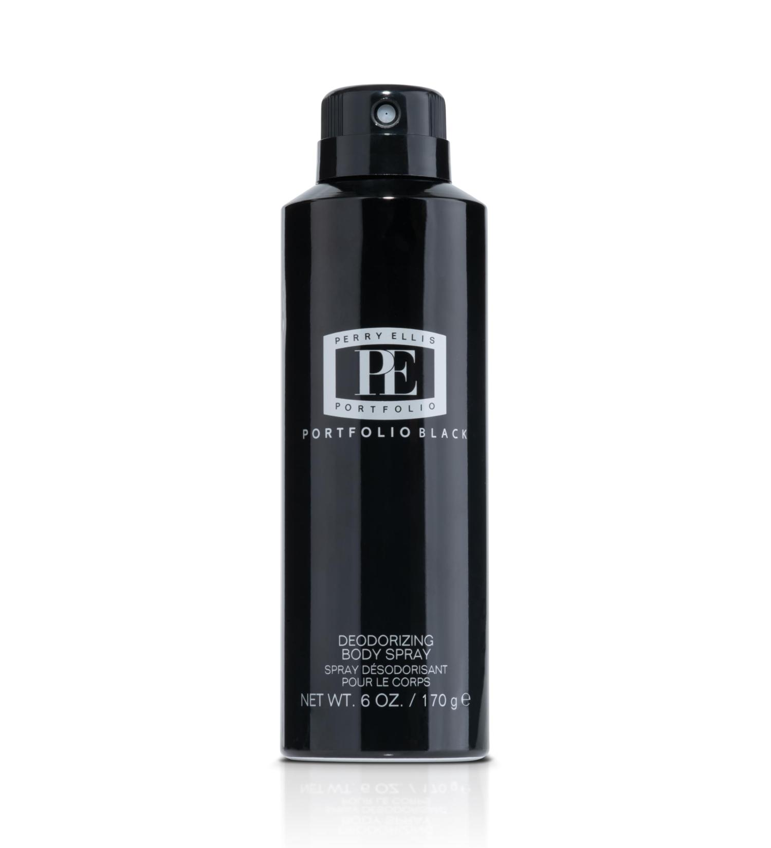 Perry Ellis Portfolio Black Men's Body Spray