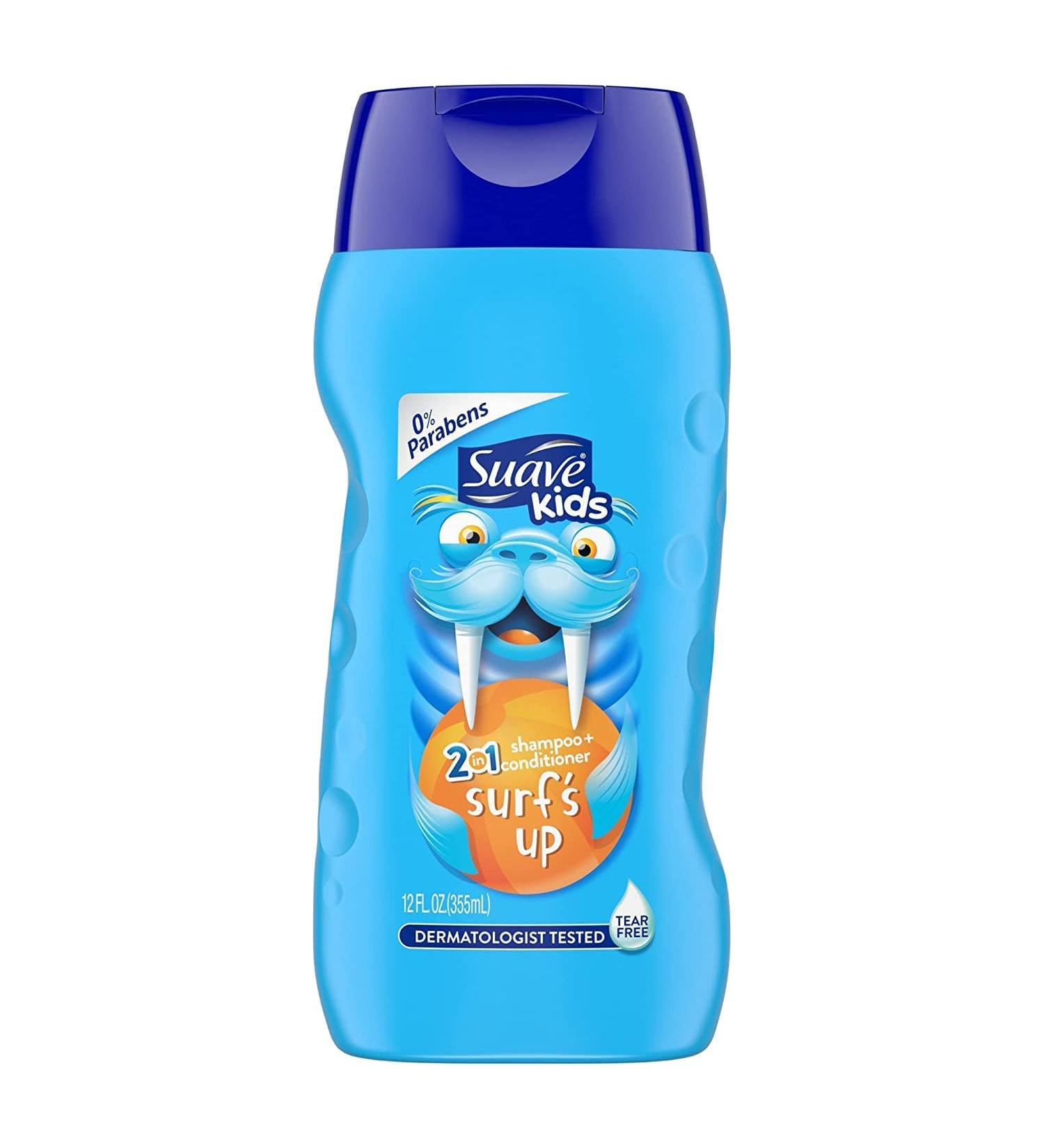 Suave Surf's Up 2-in-1 Shampoo and Conditioner, Hypoallergenic Coconut Fresh - 12 Fl Oz - Buy Online on SooperMarket.com
