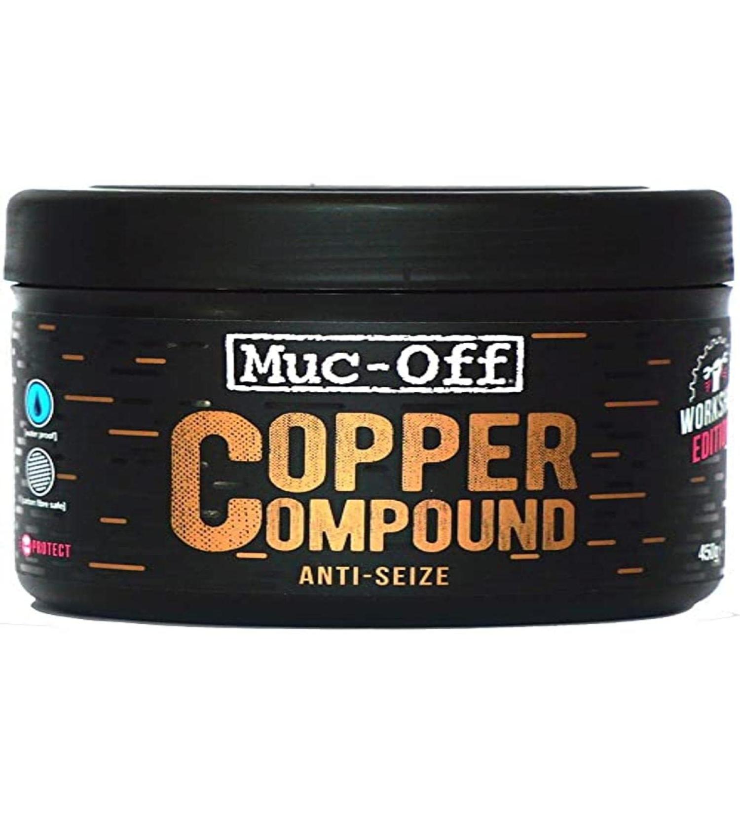Muc Off Unisex Adult Copper Compound Anti-Seize Paste, Transparent