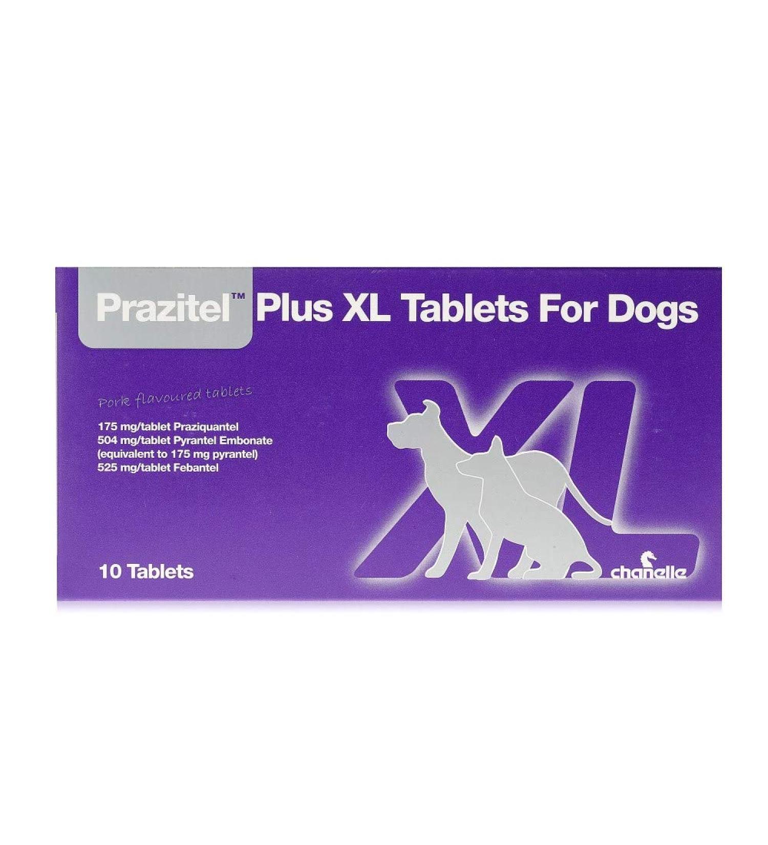 Chanelle Prazitel Plus Xl Flavour for extra large Dogs Pack of 10 tablets
