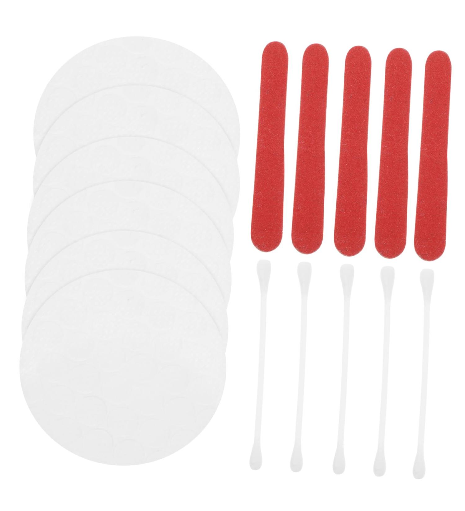 Didiseaon 20 Cosmetic Kit | Travel Size Toiletries & Gel Nail Stickers | Organic Cotton Face Care | International Shipping Available - Buy Online on SooperMarket.com