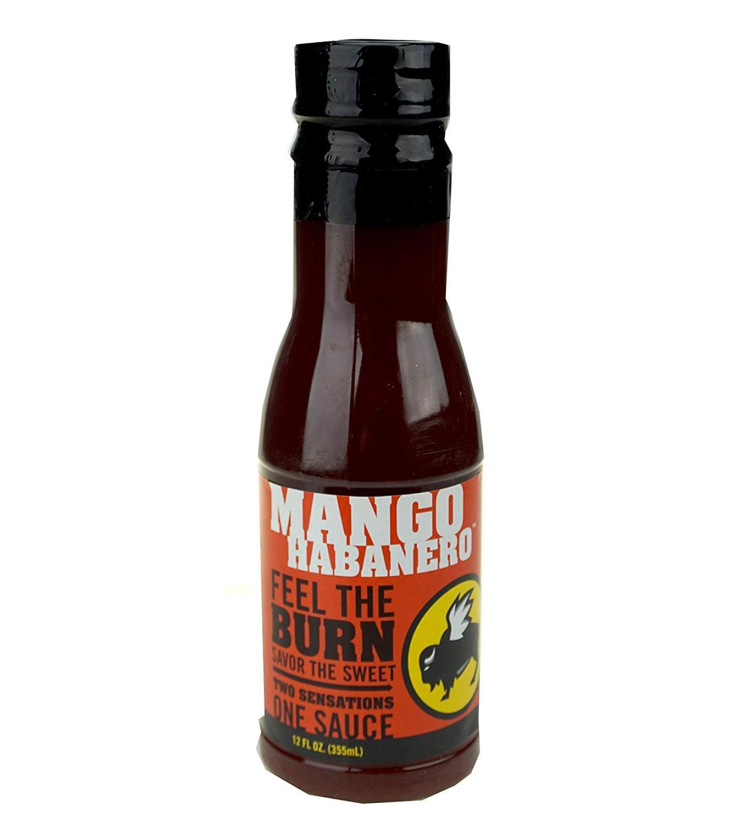 Buffalo Wild Wings Mango Habanero Sauce 12 Fl oz - Spicy and Sweet Flavor - Buy Online on SooperMarket.com