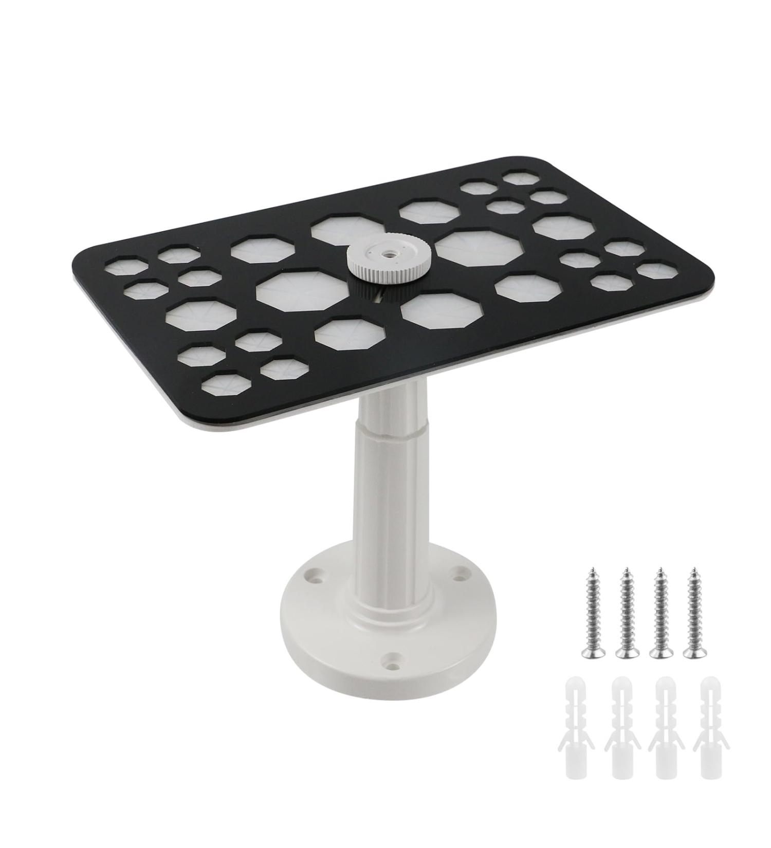 MY MIRONEY Black & White Makeup Brush Drying Rack | 26 Holes Makeup Brush Holder & Dryer Stand - International Shipping Available - Buy Online on SooperMarket.com