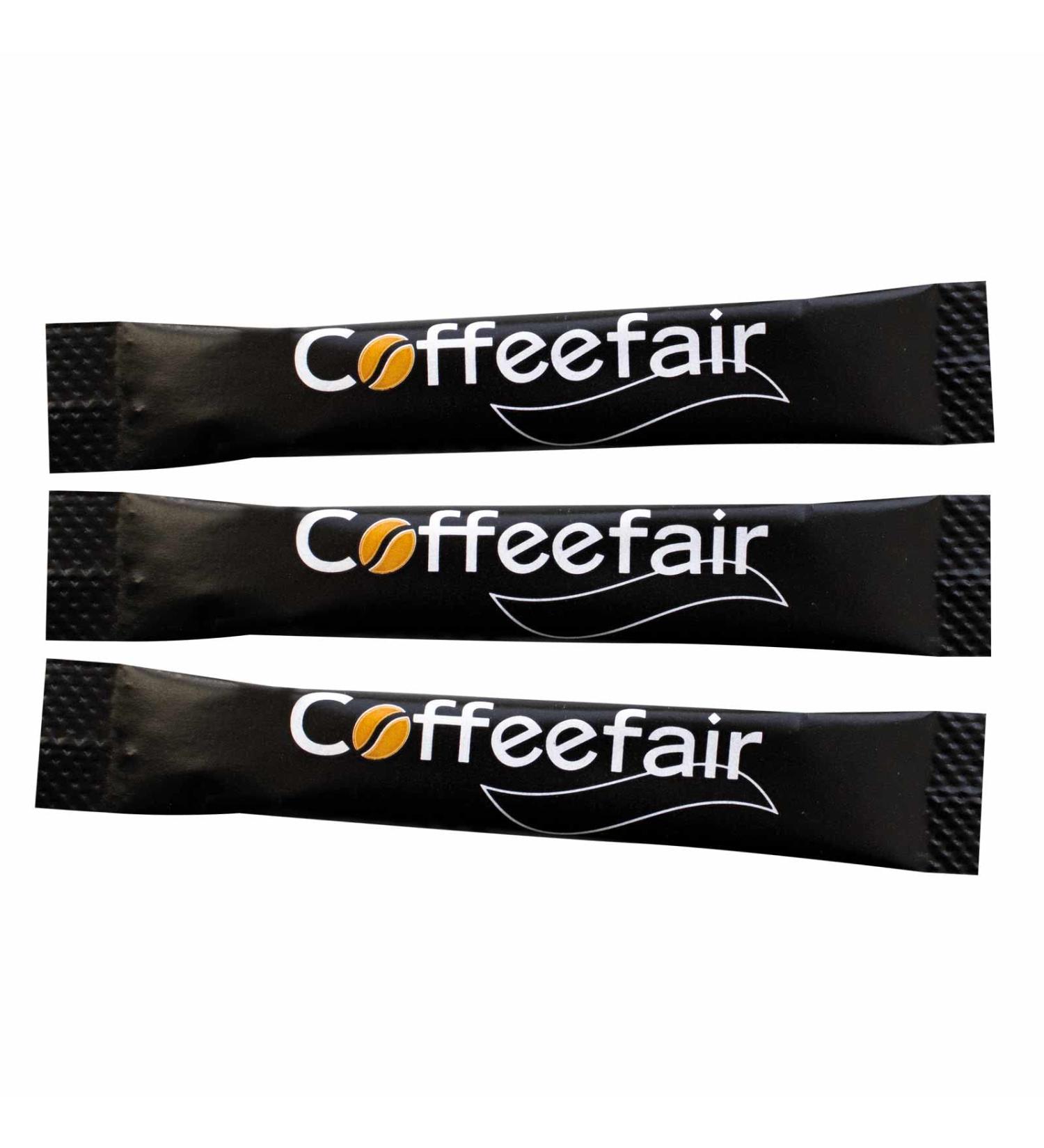 Coffeefair Sugar Sticks - 100 x 4g Portion Control | Simple Design | Ideal for Coffee & Tea - International Shipping - Buy Online on SooperMarket.com
