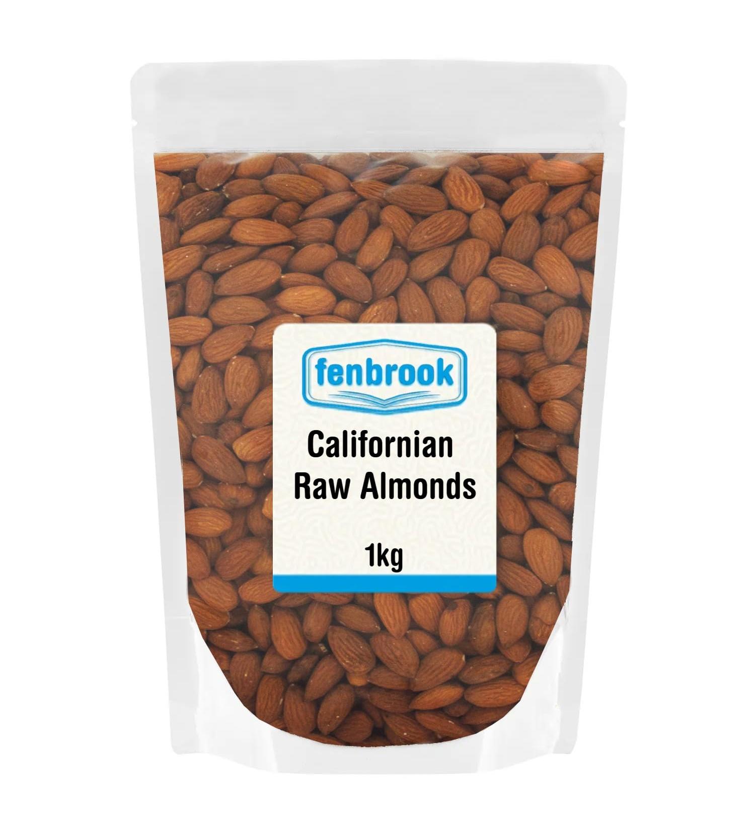 Californian Raw Almonds 1kg by Fenbrook