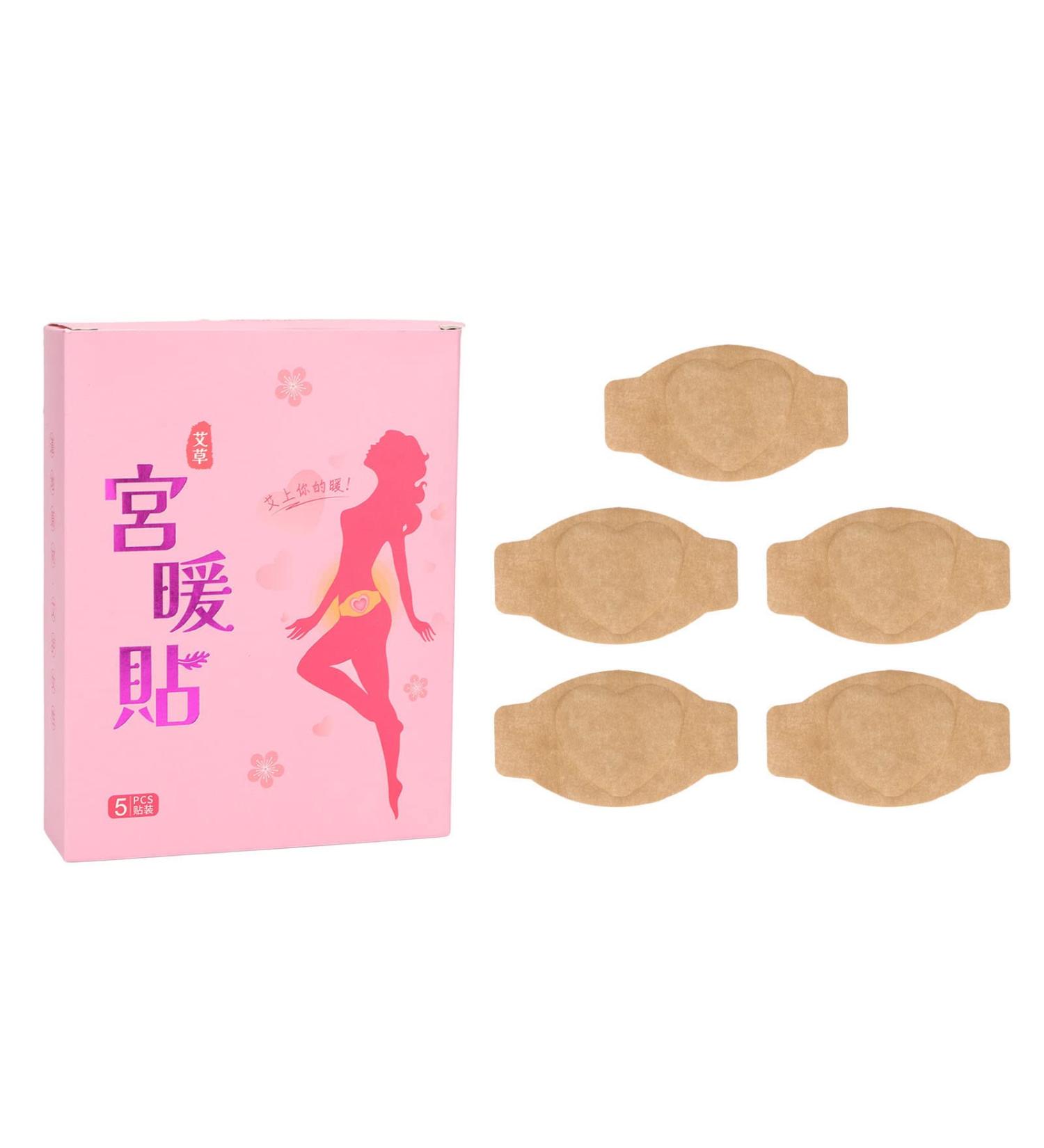 5-Piece Mugwort Warming Menstrual Plaster | Relieve Menstrual Pain - Best for Women in Winter - Buy Online on SooperMarket.com