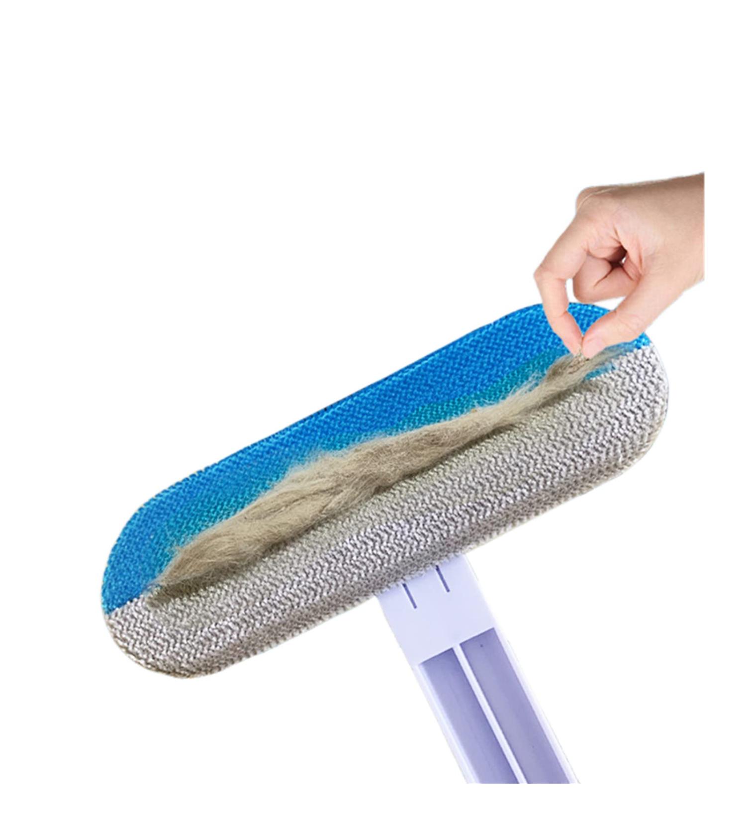 4 in 1 Pet Hair Remover - Reusable Fur Removal Tool for Couch Carpet Furniture & Window Cleaning | Lint Cleaner for Dogs & Cats - Buy Online on SooperMarket.com