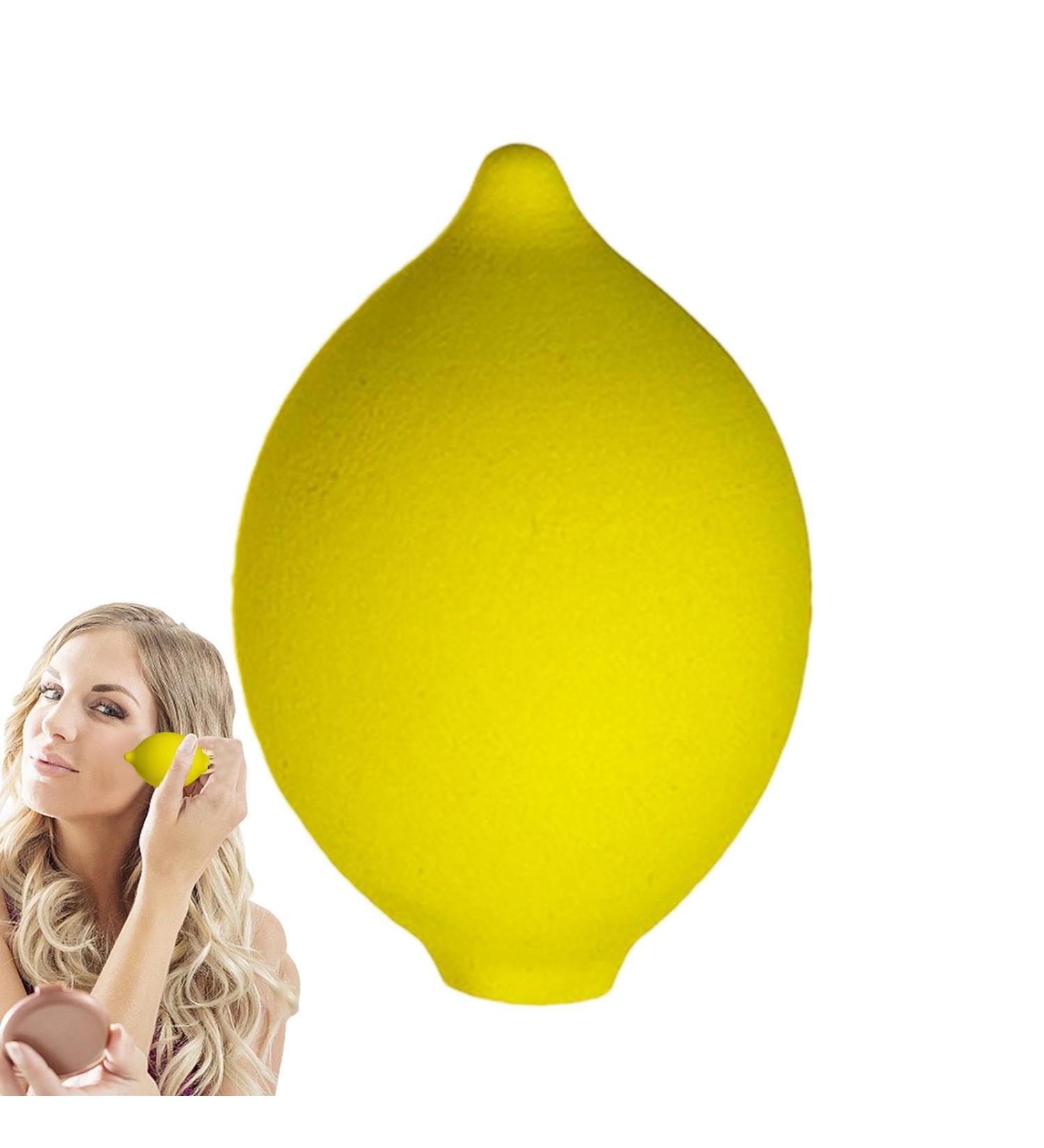 Veeteah Cute Makeup Sponge | Beauty & Makeup Sponge | Makeup Blender Multi-Purpose Use for Makeup Beginners & Beauty Lovers Lemon - Buy Online on SooperMarket.com