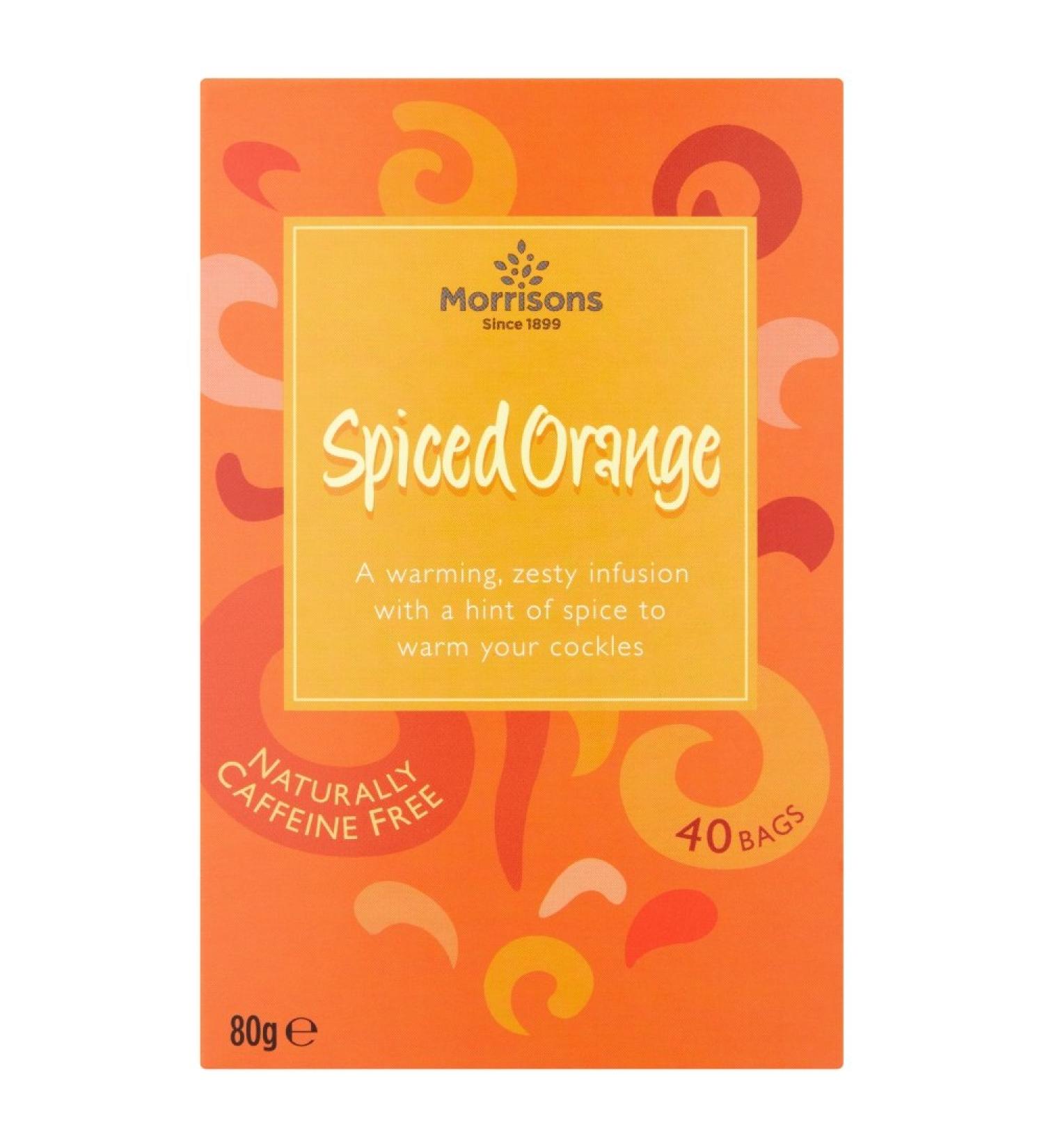 Morrisons Spiced Orange Tea Bags 40 x 2g