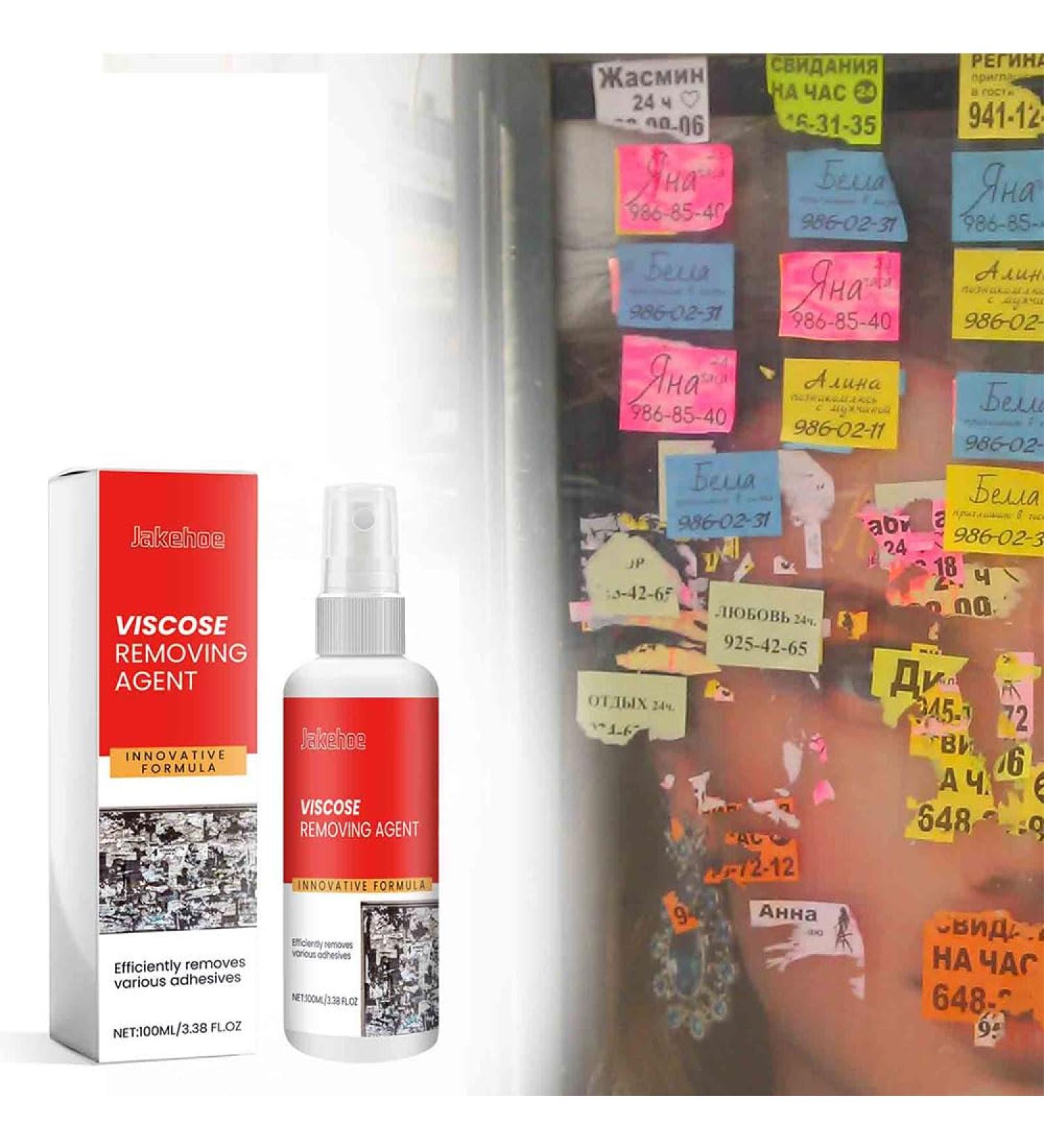 Multipurpose Adhesive Remover Glue Remover Spray Effortlessly Erase Adhesive Hassles & Car Stickers Adhesive Remover Spray for Label Sticker Residue Adhesive Remover Spray for Cars (1PC) - Buy Online on SooperMarket.com