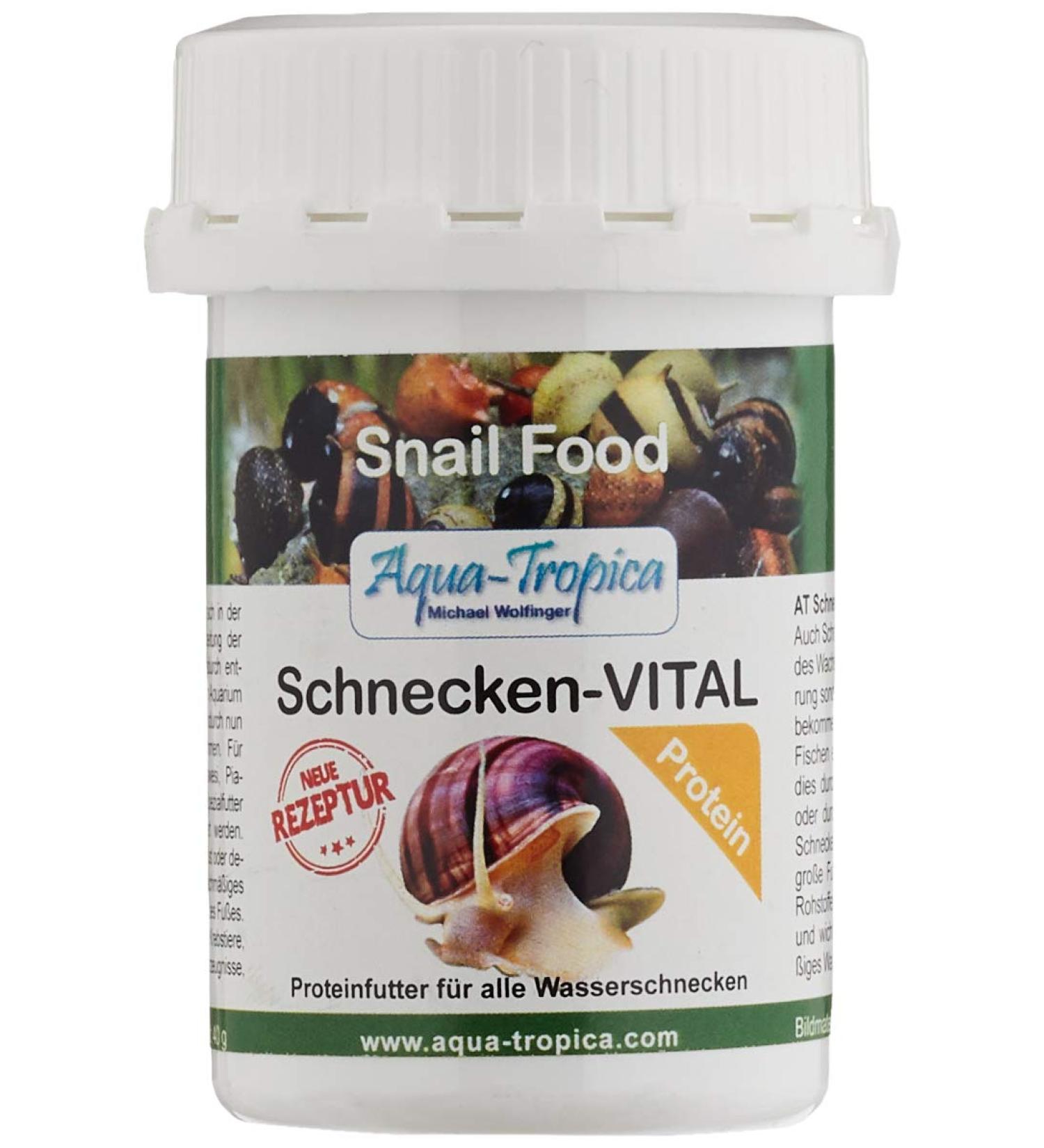 Aqua-Tropica Snail VITAL Protein - Premium Snail Supplement for Optimal Health | Worldwide Shipping - Buy Online on SooperMarket.com