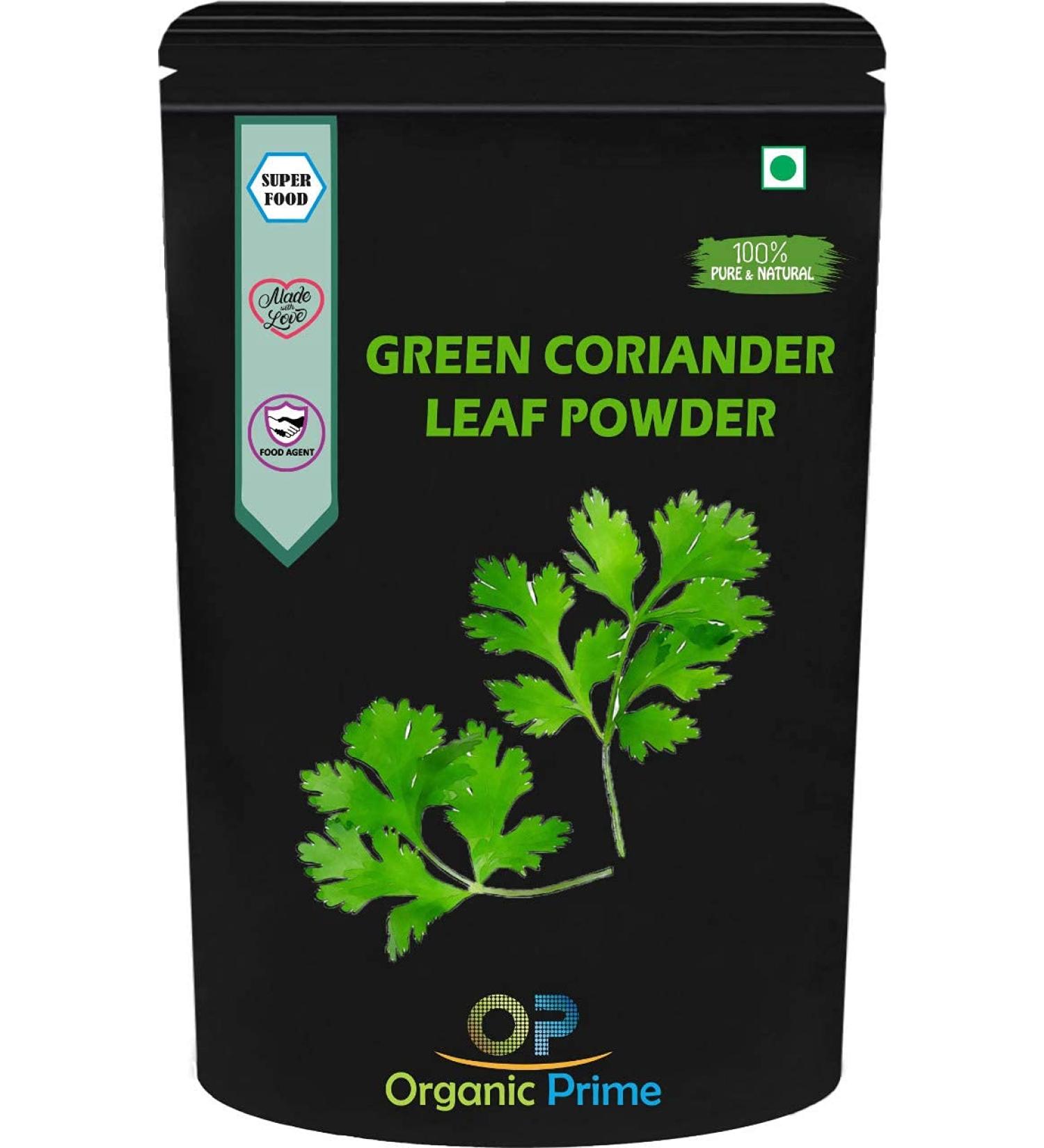 JOKE Green Coriander Leaf Powder | Dhaniya Leaf Powder - 500 X 2 1 KG - Buy Online on SooperMarket.com