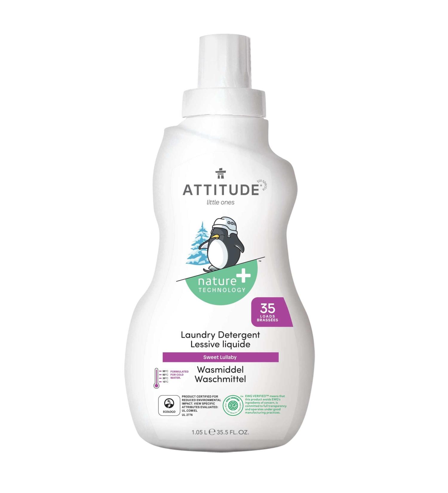 ATTITUDE Little Ones Laundry Detergent Sweet Lullaby 35.5 fl oz (1.05 l)