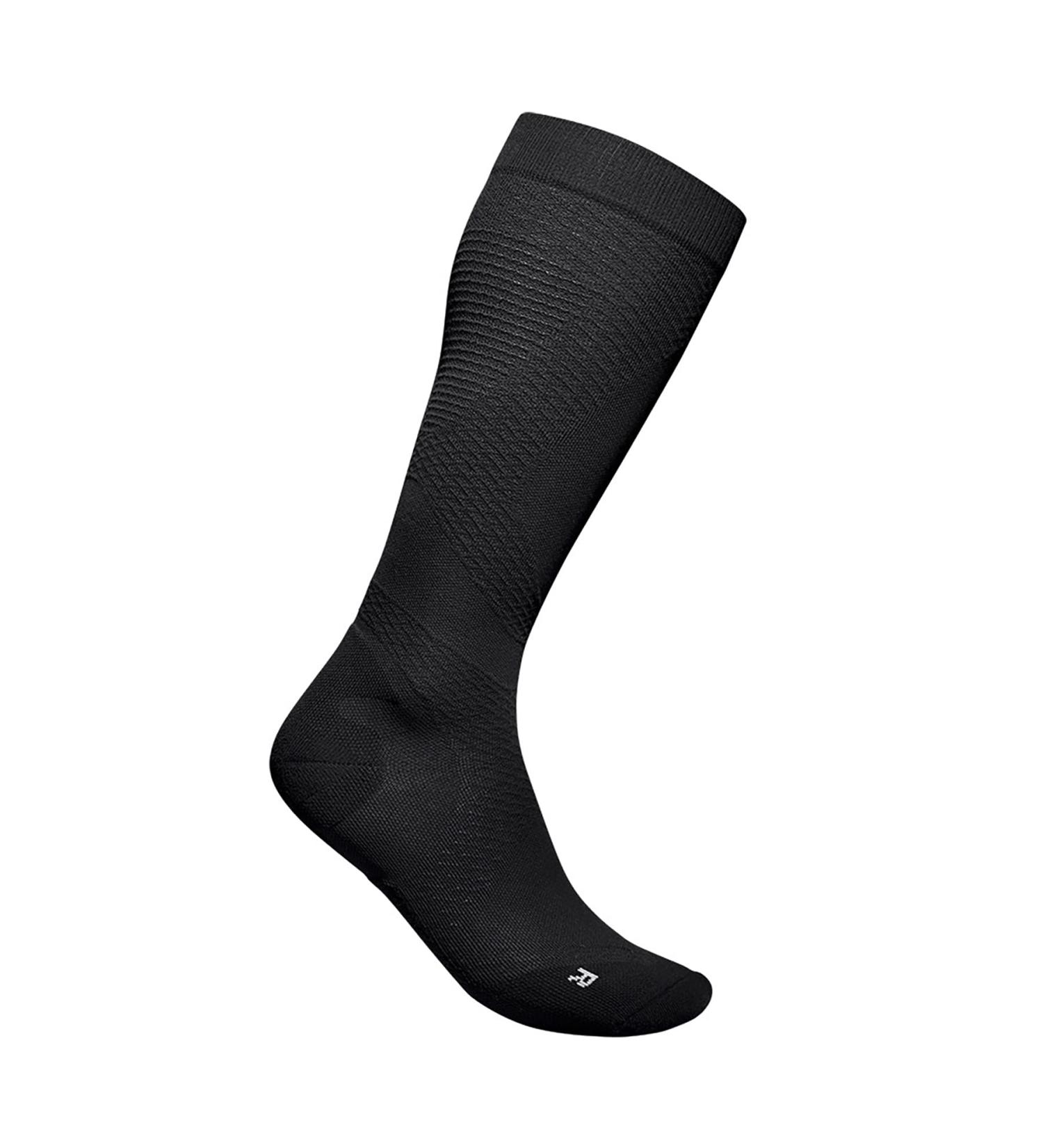 Bauerfeind Ultralight Compression Running Socks | Thin Sports Socks for Men & Women | Black Size S (35-37) - Ideal for Jogging & Fitness - Buy Online on SooperMarket.com