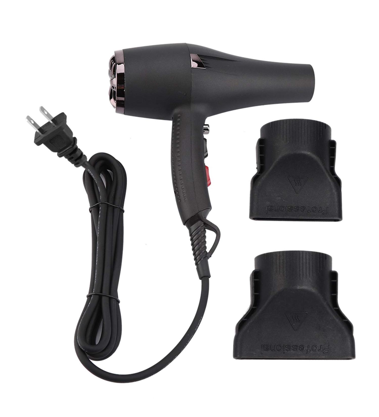 Hot Cold Wind Hair Dryer 2000W Hair Dryer Blower Hot Cold Wind Hair Dryer for Hair Styling with 2 Nozzle(US Plug 110V) - Buy Online on SooperMarket.com
